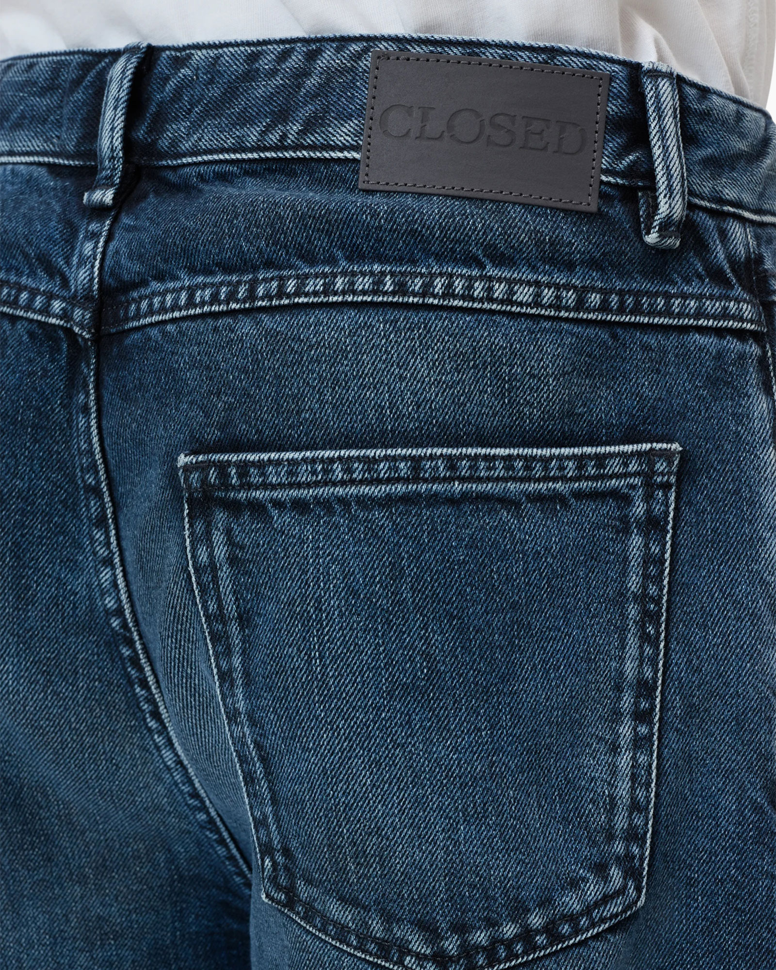 jeans,  achter zak,  denim,  riemlus,  label op patch