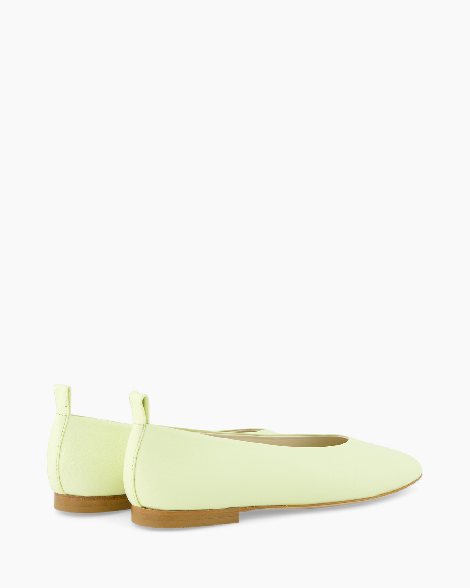 Ballerina Ibiza Nappa licht groen