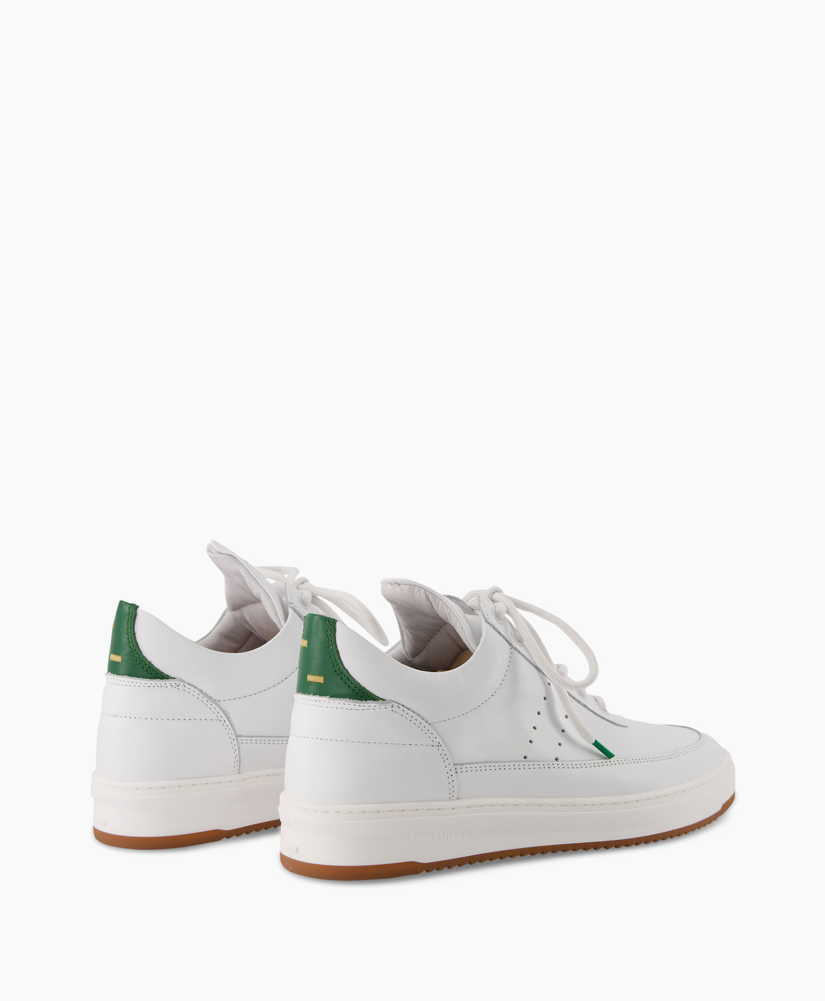 Sneaker Low Top Blanco Groen