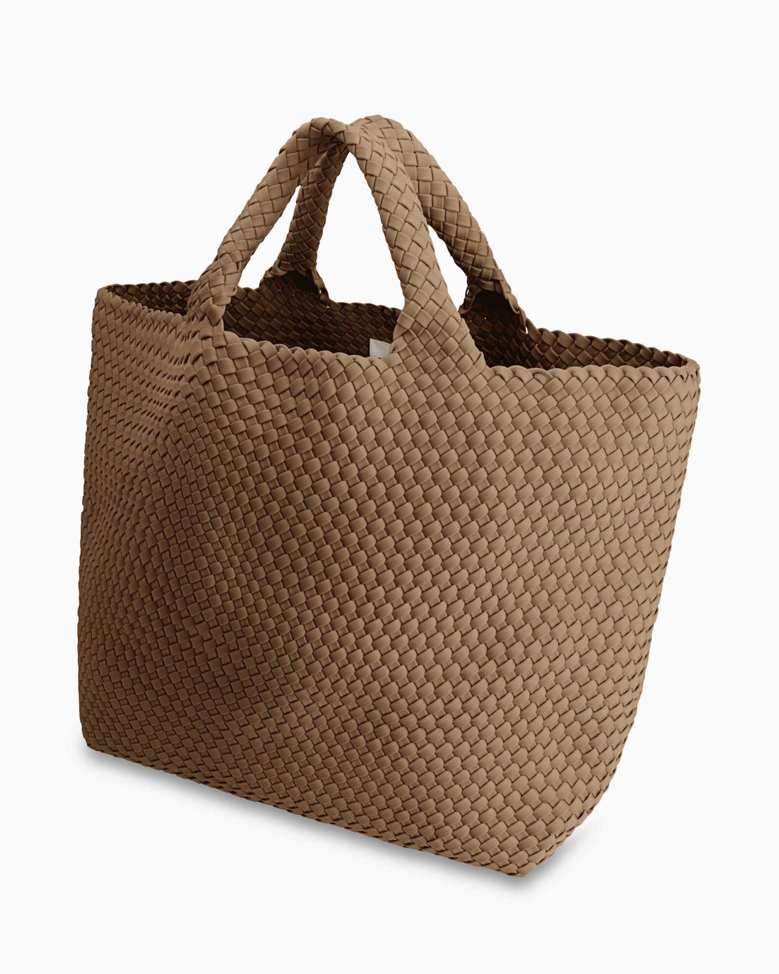 Schouder/hand Tas Extra Large midden bruin