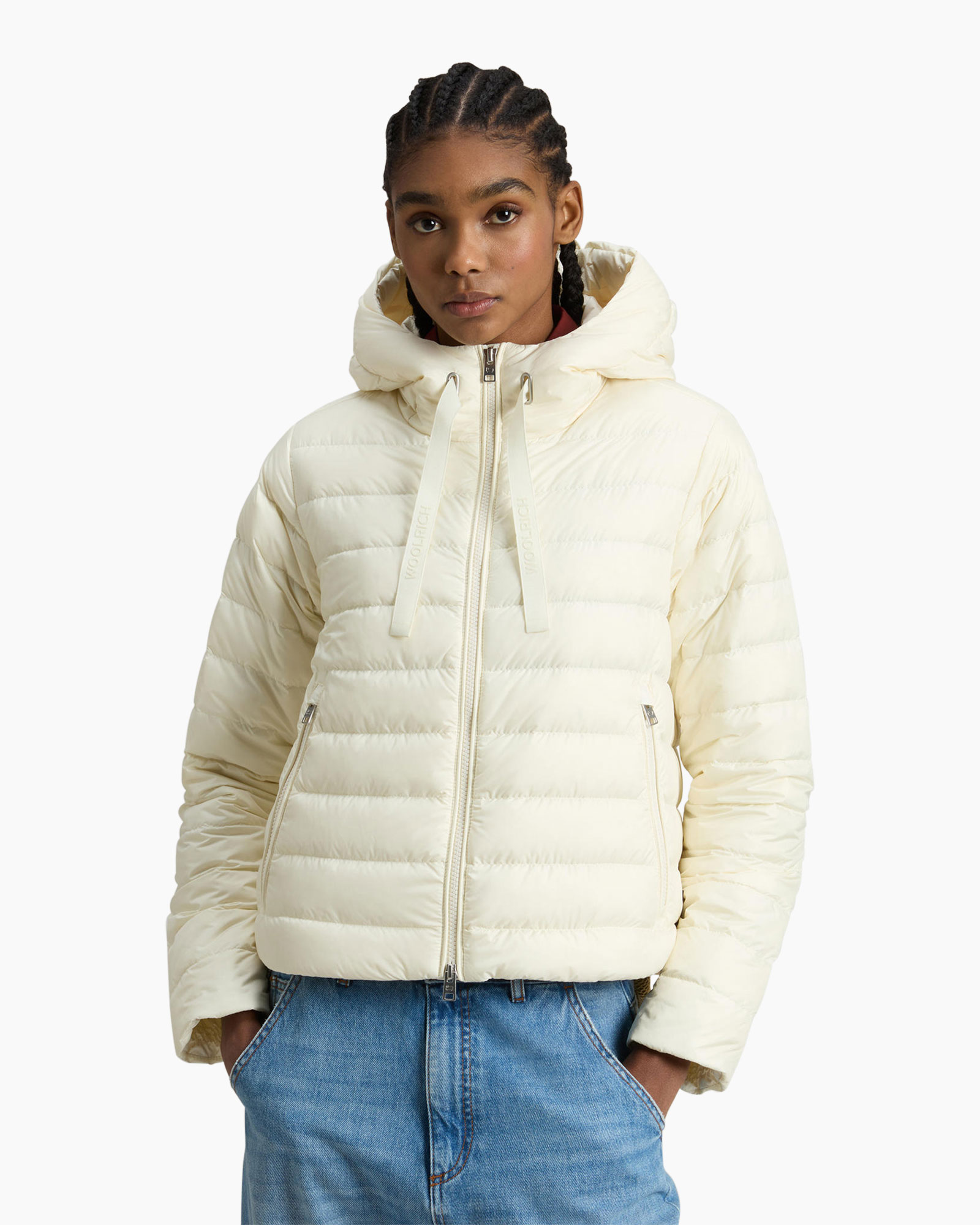 Jack Quilted Hooded  Wit