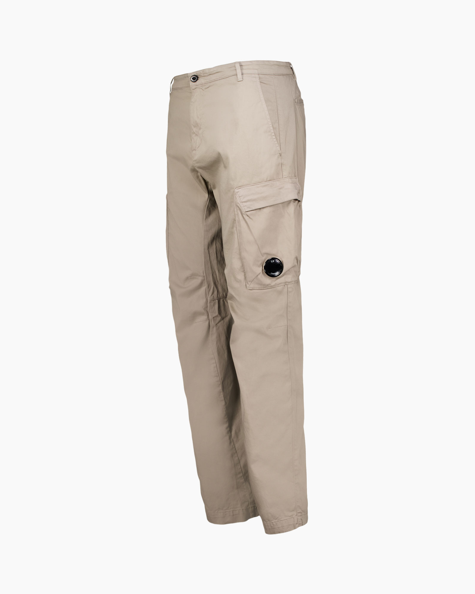 Cargobroek Stretch Sateen Ergonomic Beige