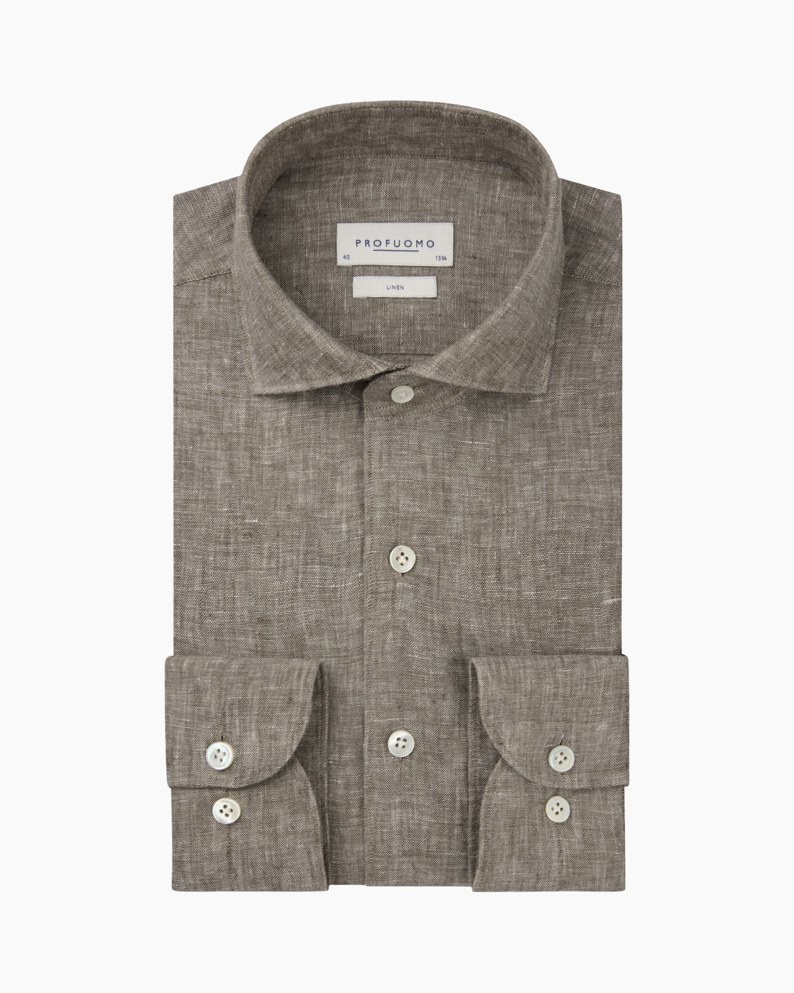 linen, shirt, button-down, collar, long-sleeve