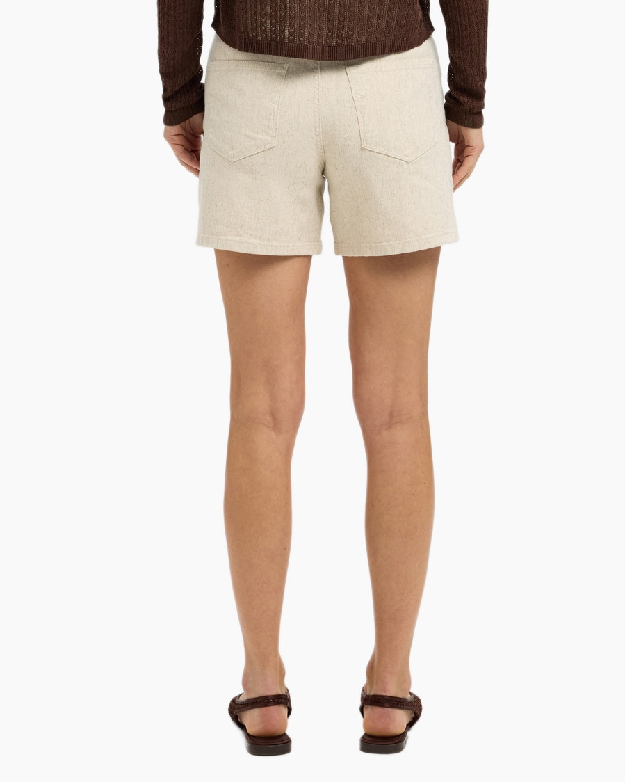 Short Una-krista Hw Denim Shorts Beige