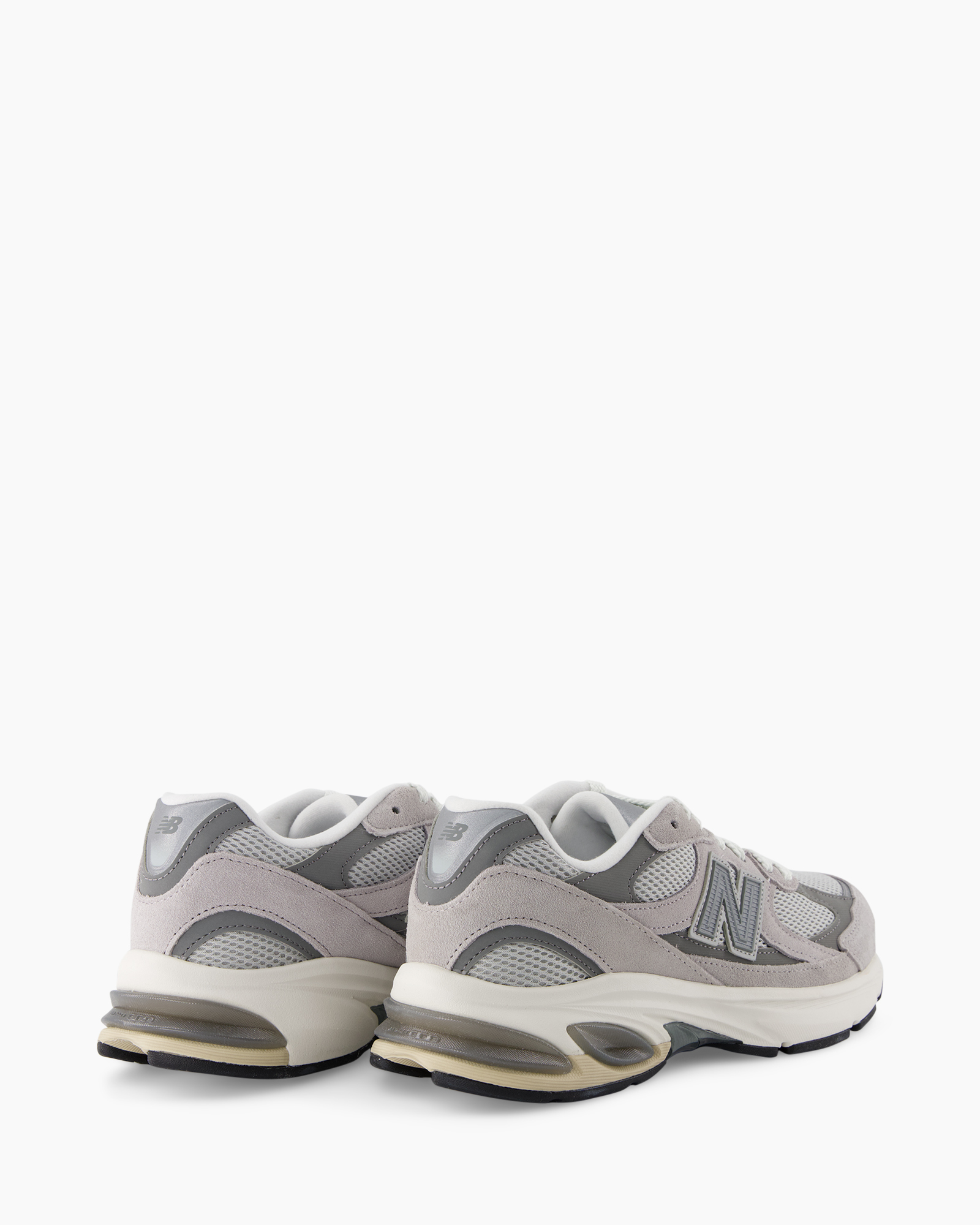 sneakers, hardloopschoenen, mesh, grijs, retro