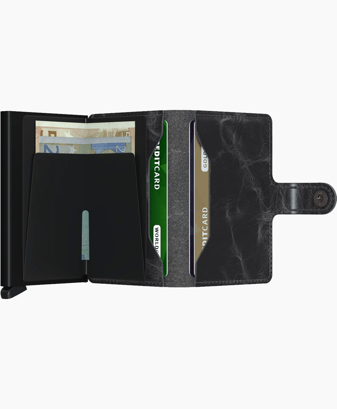 Secrid Diversen Miniwallet Vintage Grijs