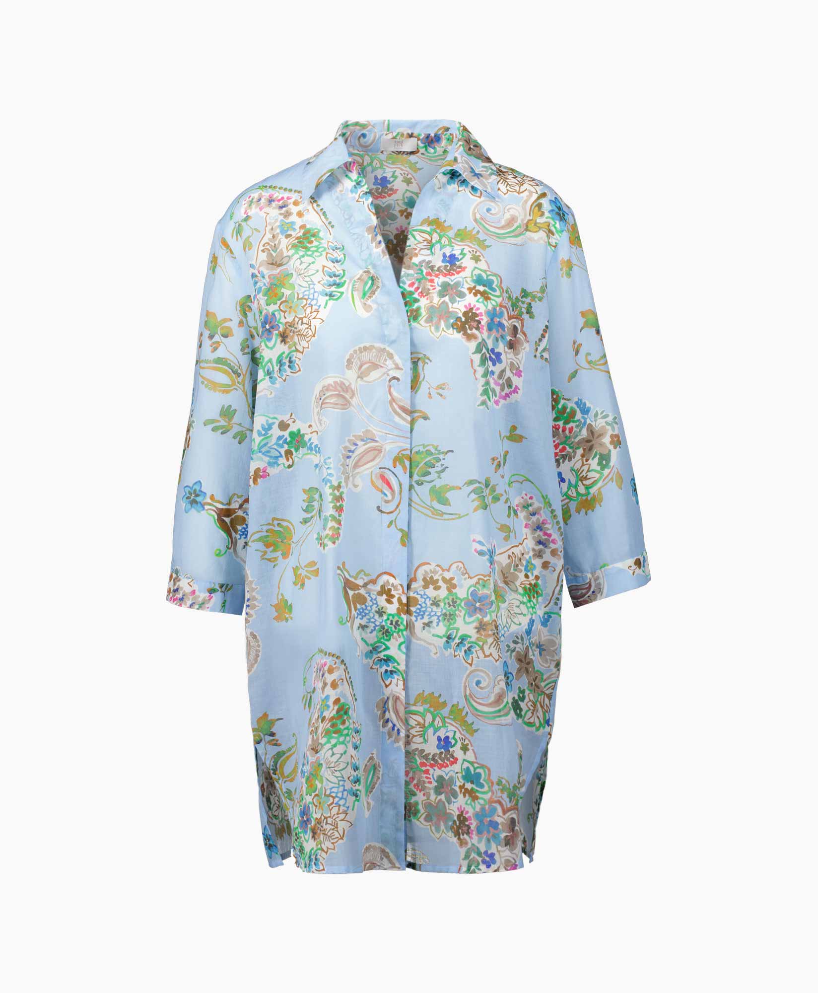 Riani Blouse 345780-4129 Blauw dessin