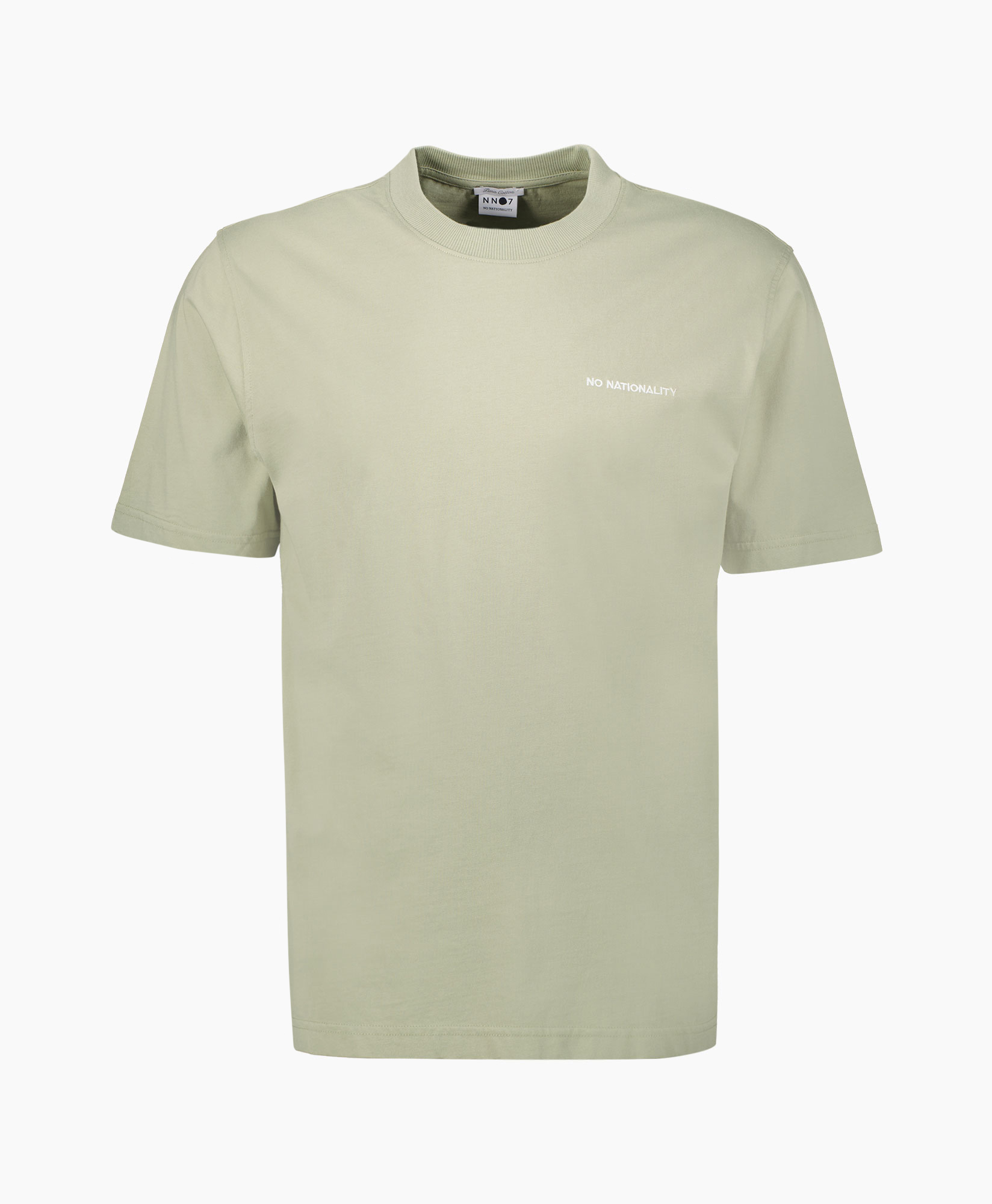 Nn07 T-shirt Korte Mouw 3209 licht groen