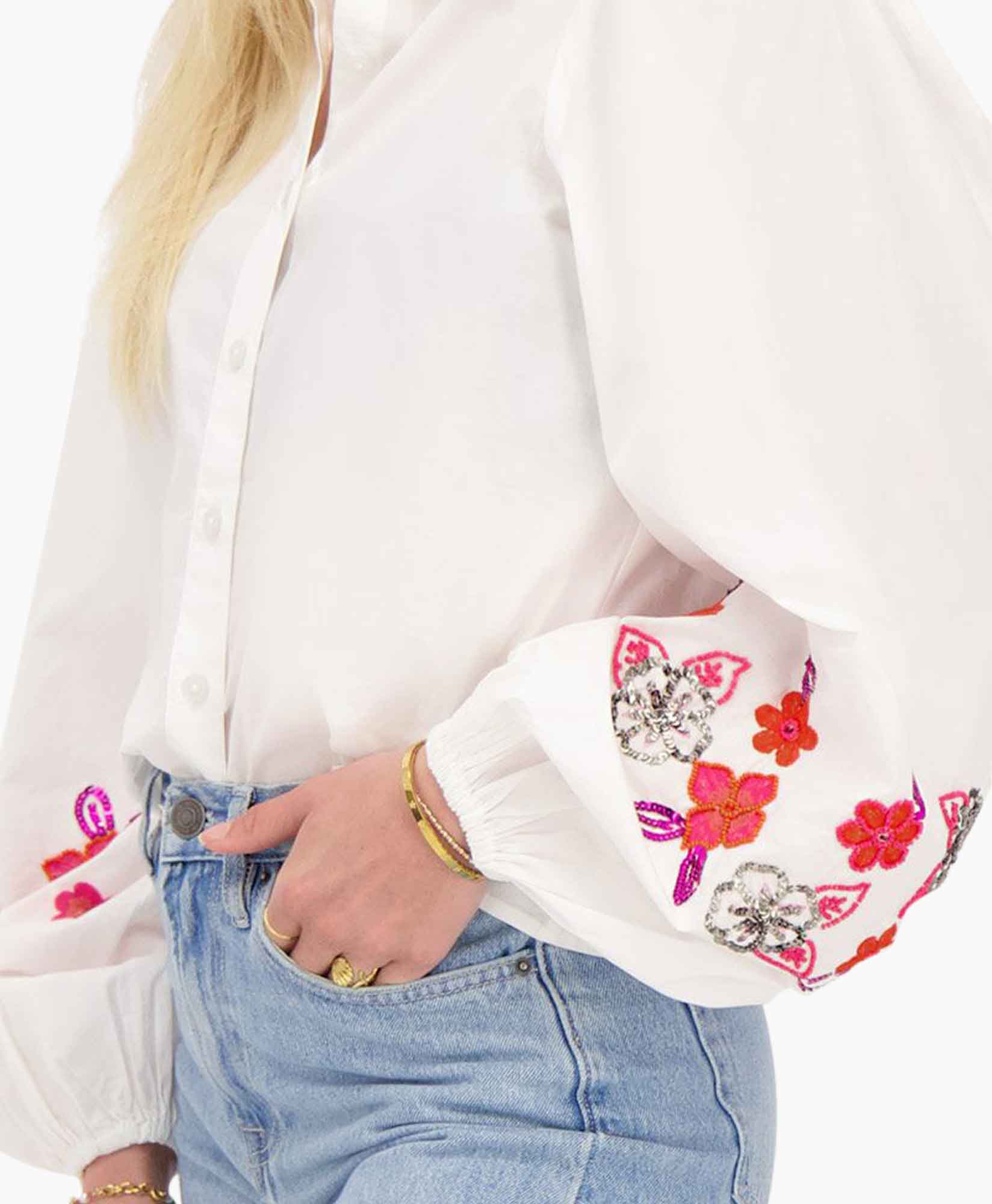 Blouse Mj10523 Rose