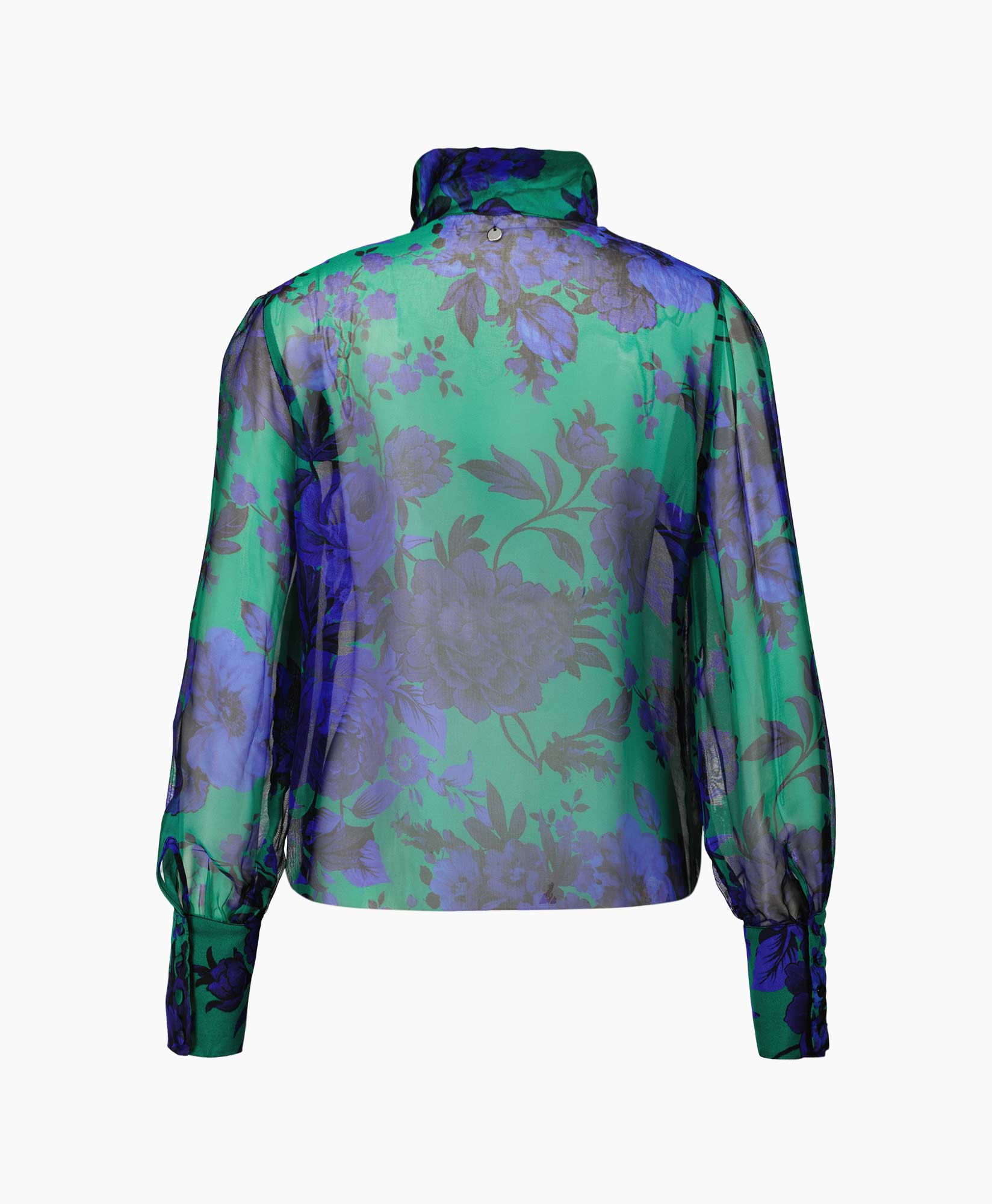 Liu Jo Blouse C/fiocco Blauw