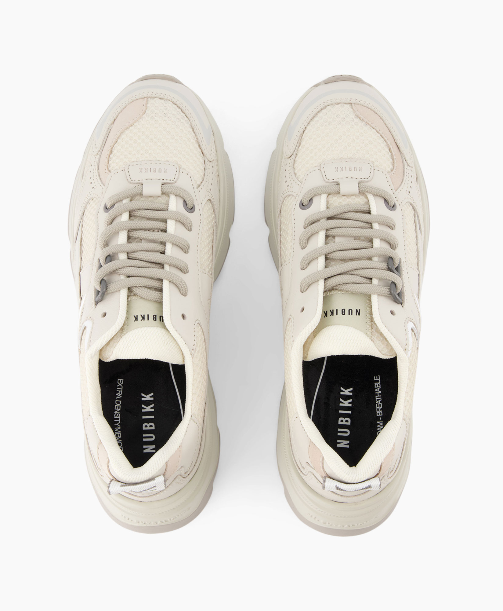 Nubikk Sneaker Ross Nomad Wit dessin
