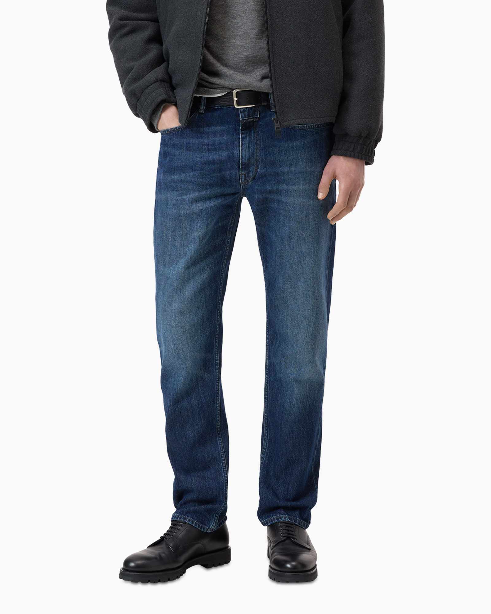 spijkerbroek, denim, blauw, rechte-pas, broek