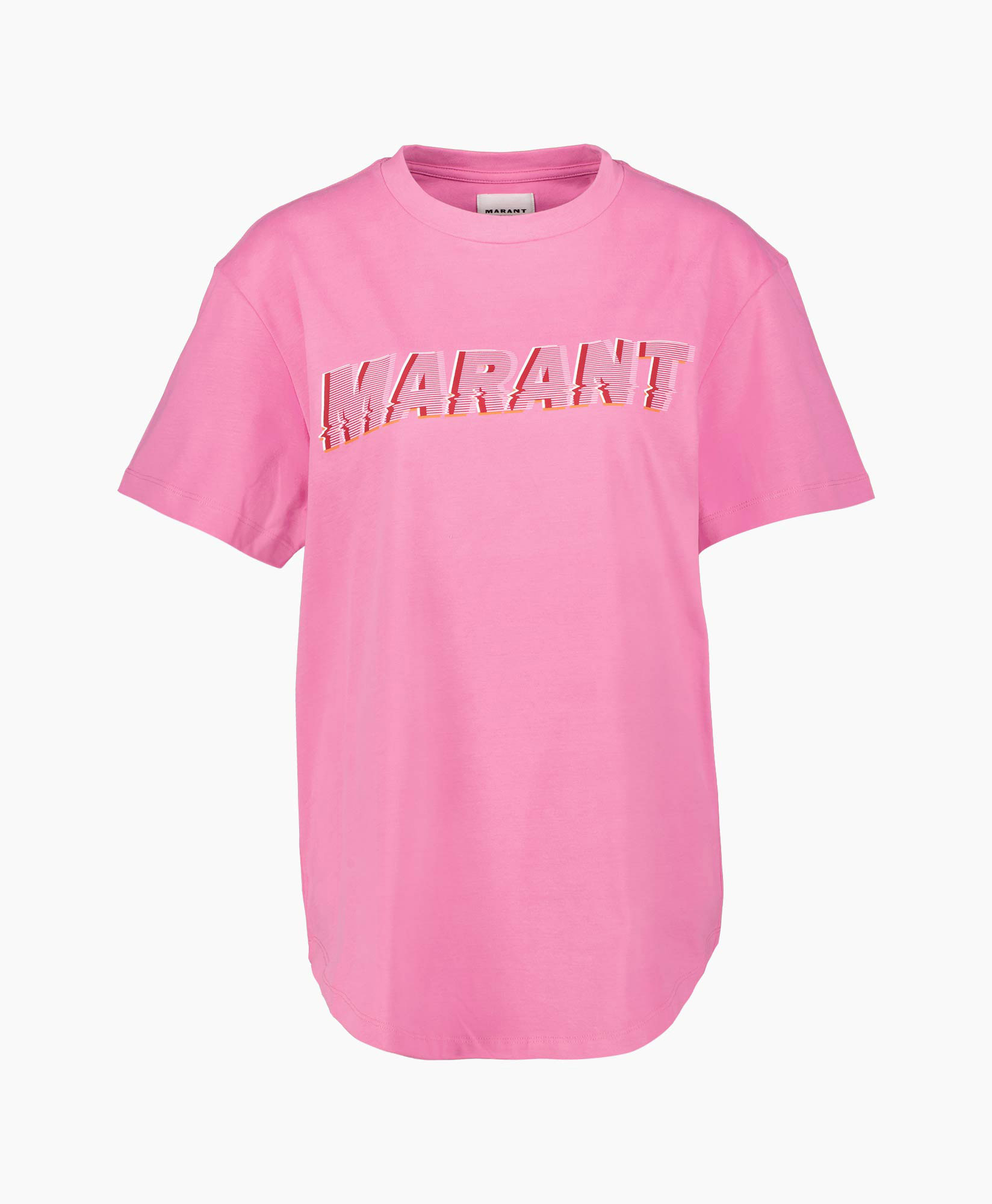 Marant Étoile T-shirt Korte Mouw Edwige Pink