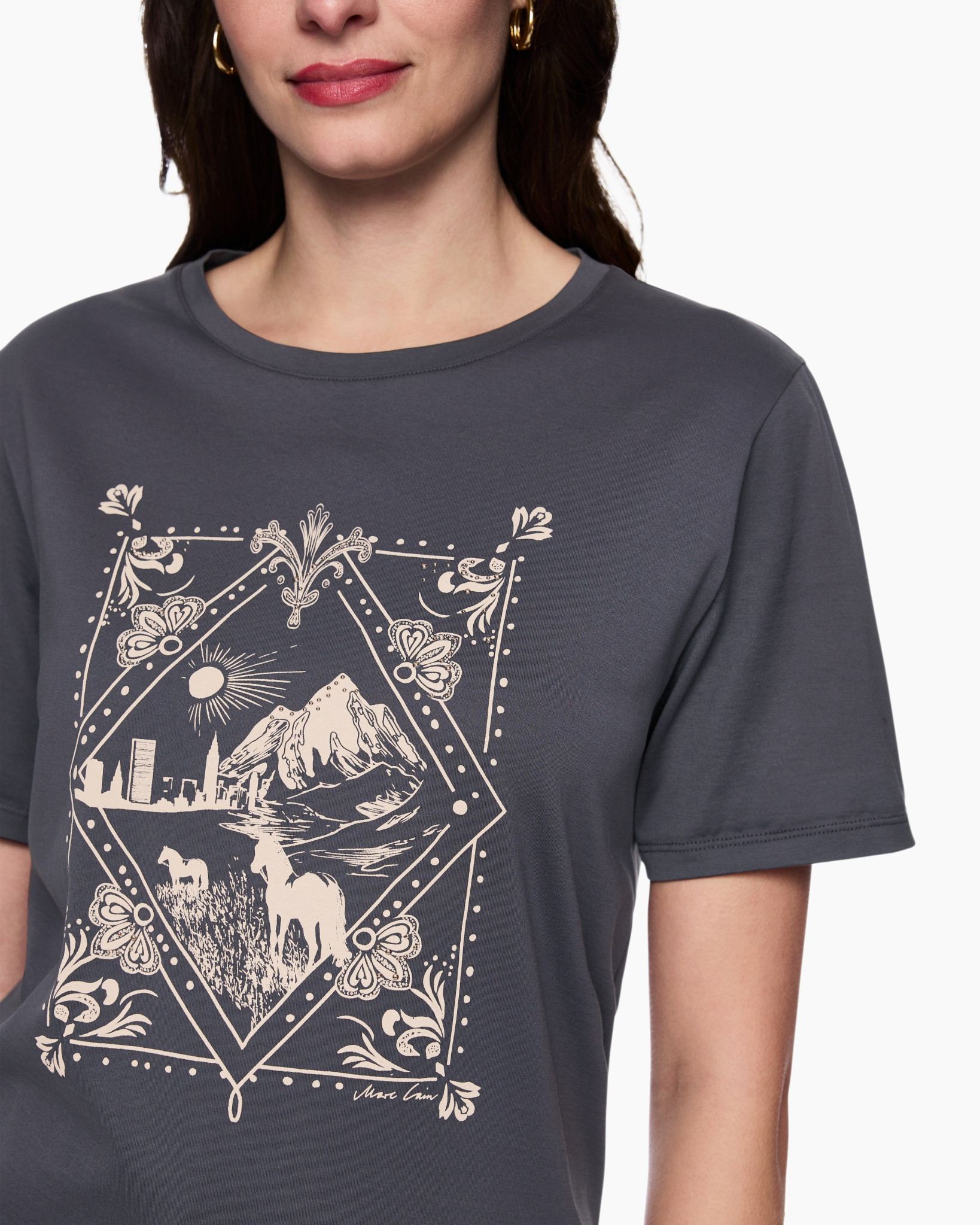 T-shirt Ac 48.10 J16 Petrol