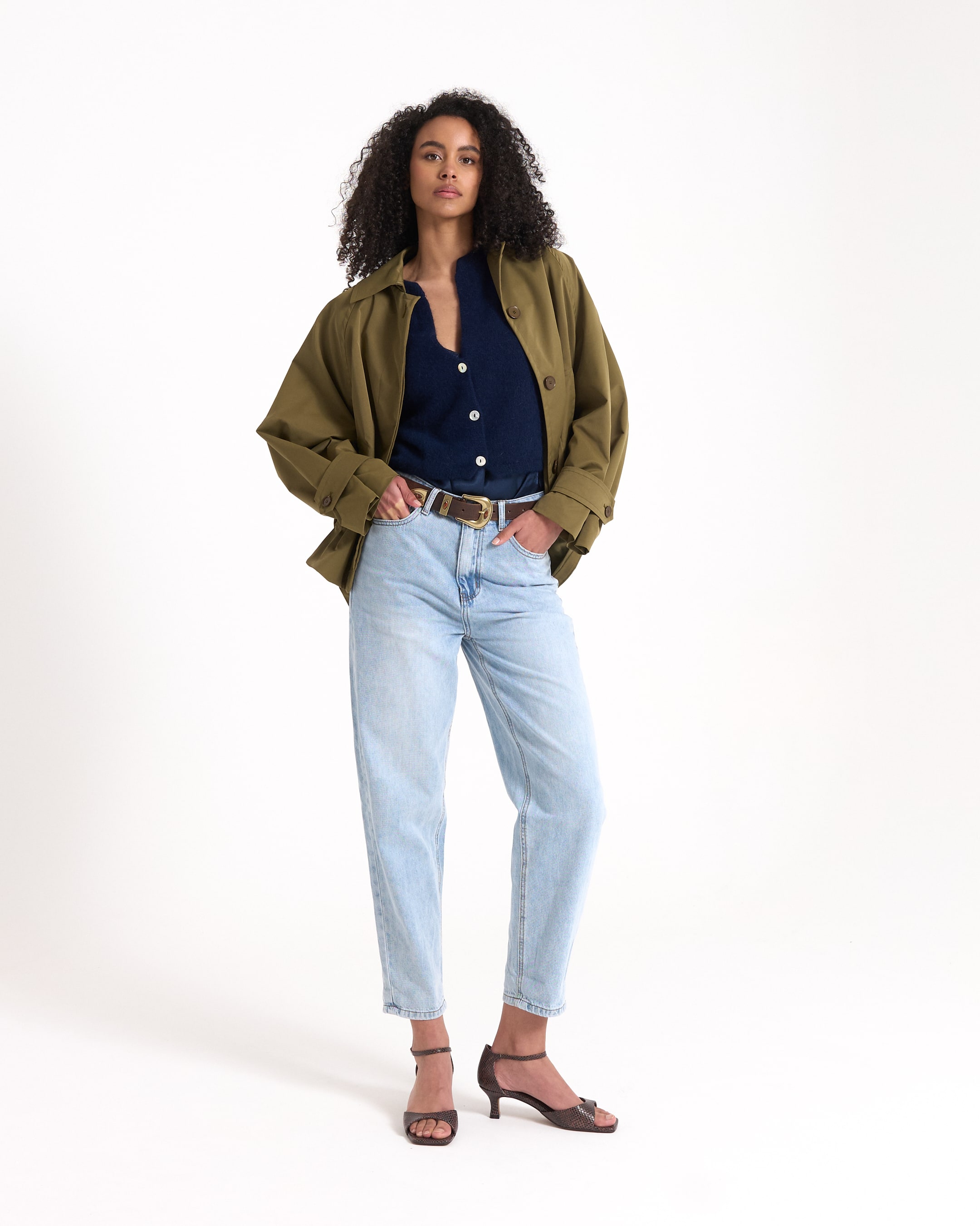 jacket, coat, olive, khaki, buttoned