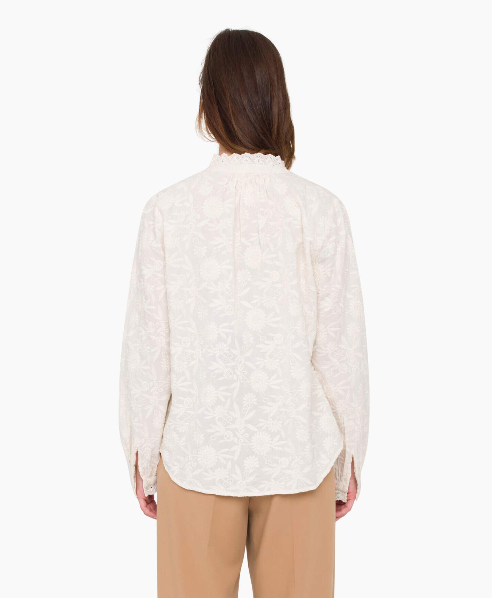 Anna Van Toor Blouse 28a05-03356 Off White
