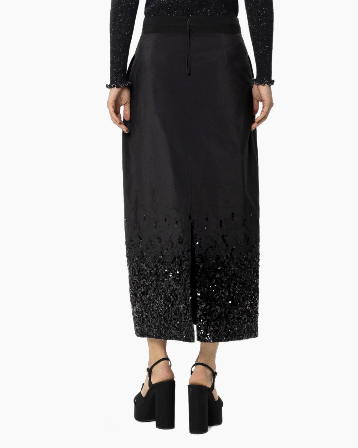 Rok 538315/3802-0 Zwart dessin