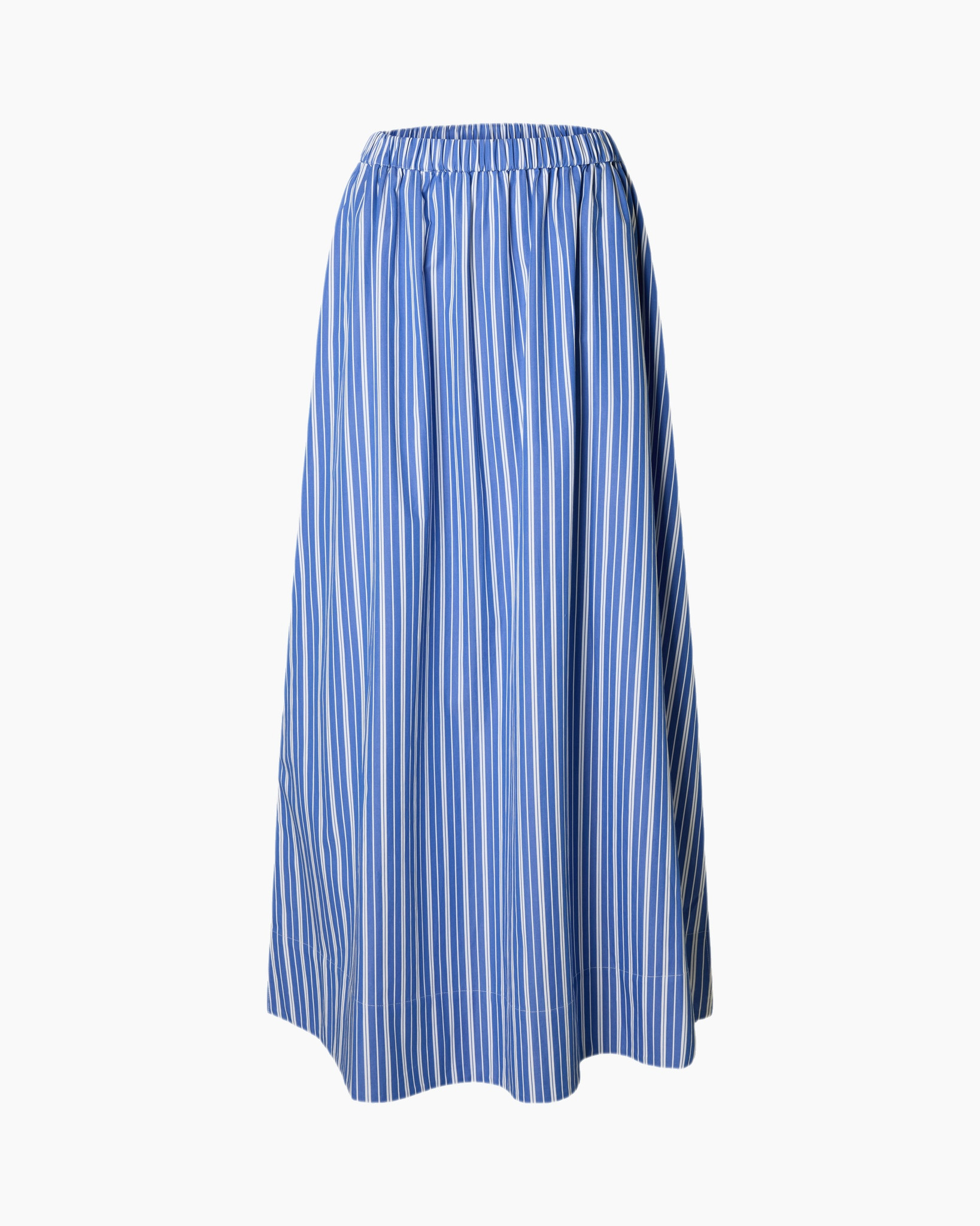 Rok Fia Hw Striped Ankle Slit Skirt Blauw