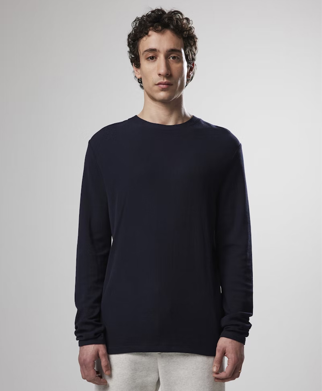 Nn07 Pullover Clive Blauw