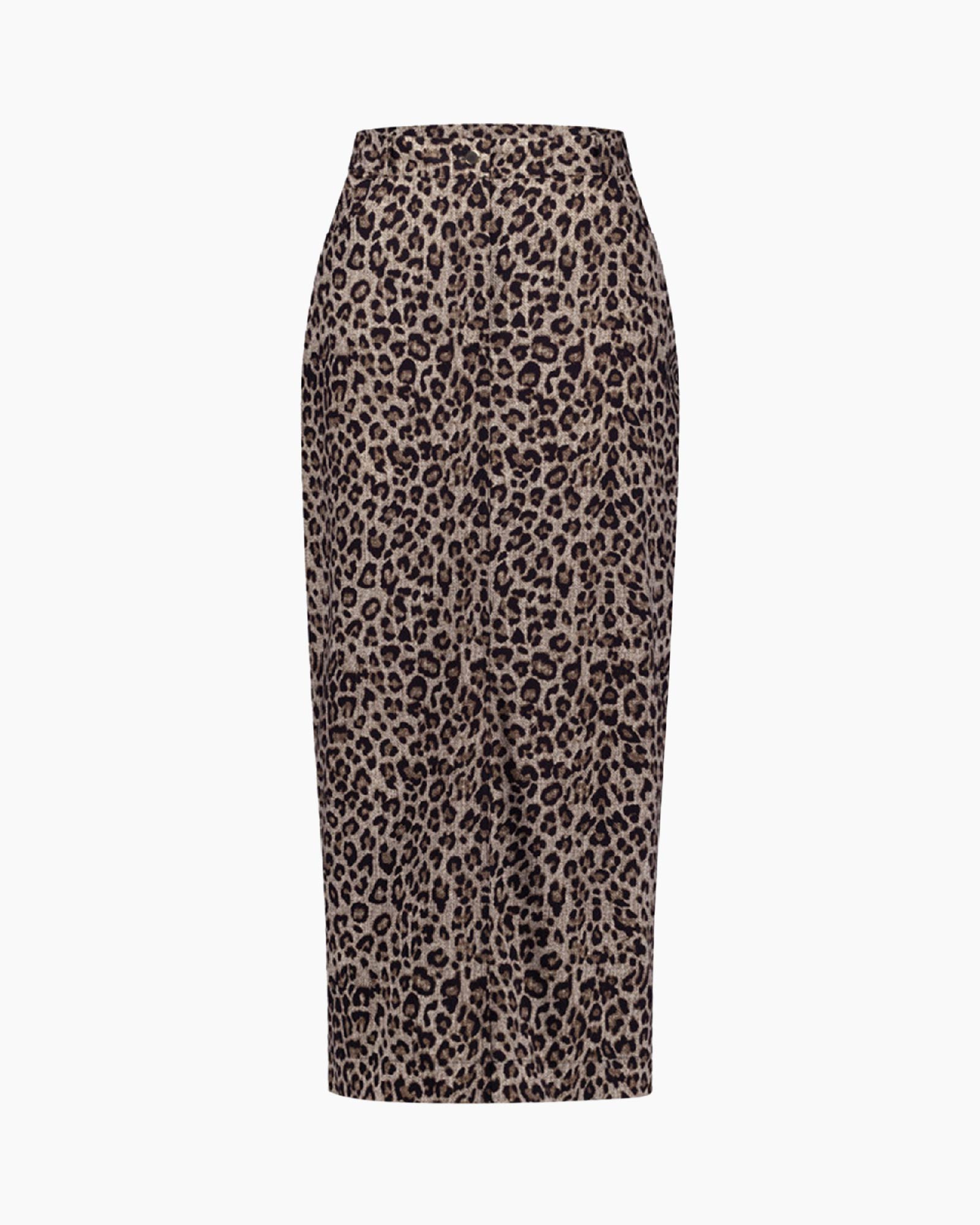 Rok Annebel Leopard Skirt Beige