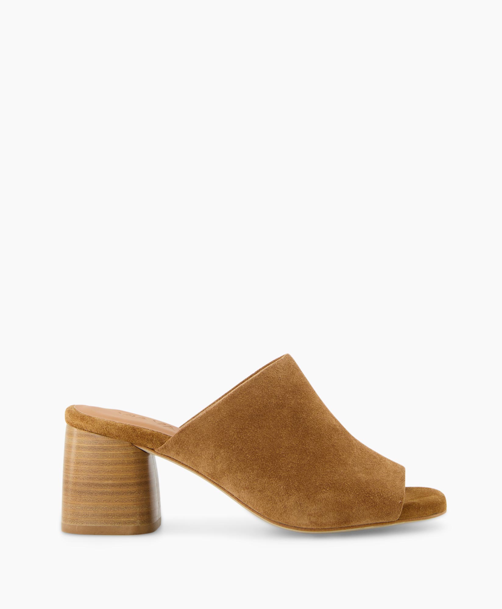 Via Vai Sandaal Met Hak Polly Cognac