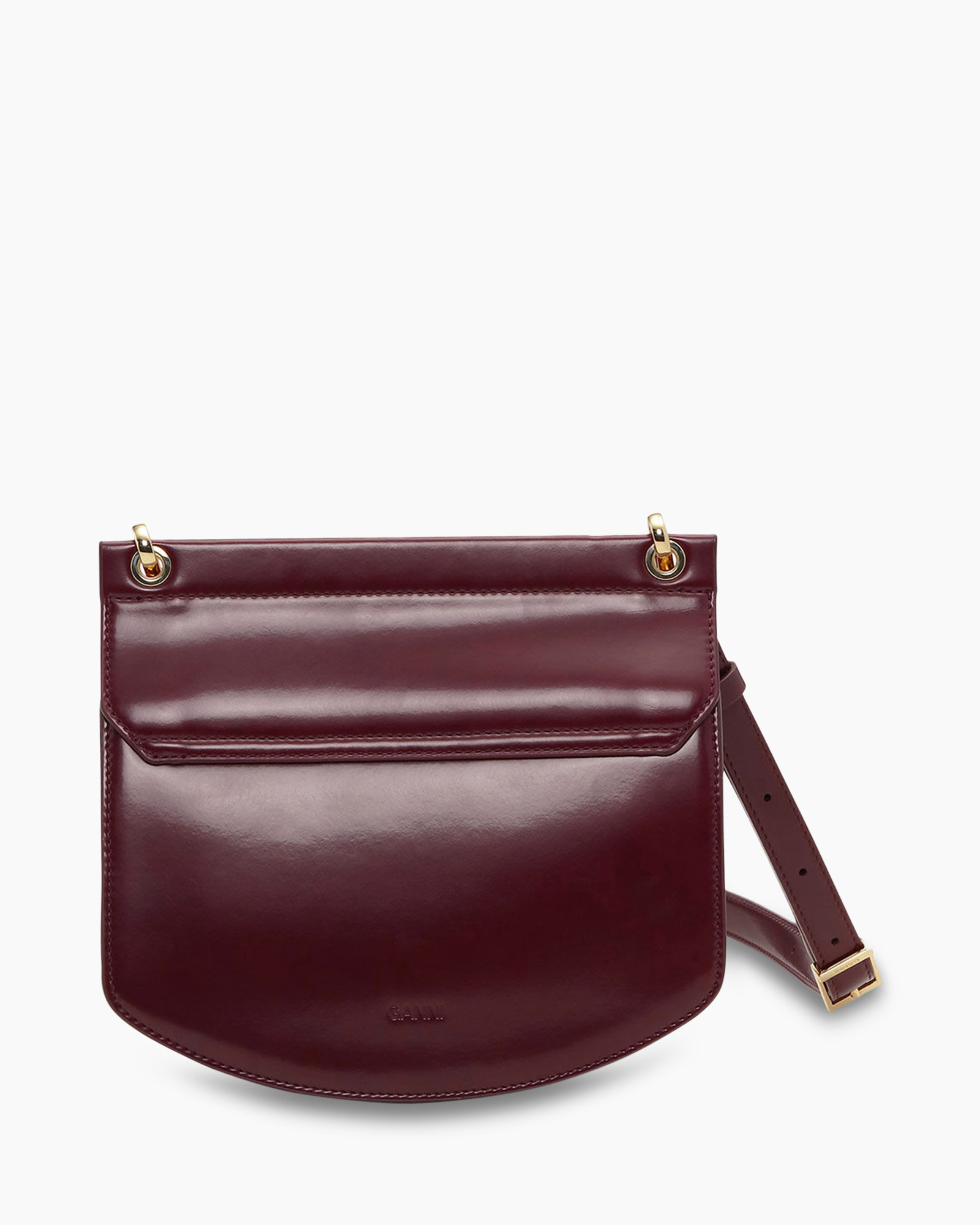 Crossbody Tas Apo-g Small Box Chain Bruin