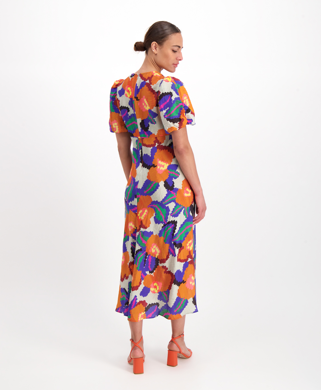 Munthe Maxi Jurk Gowny Oranje