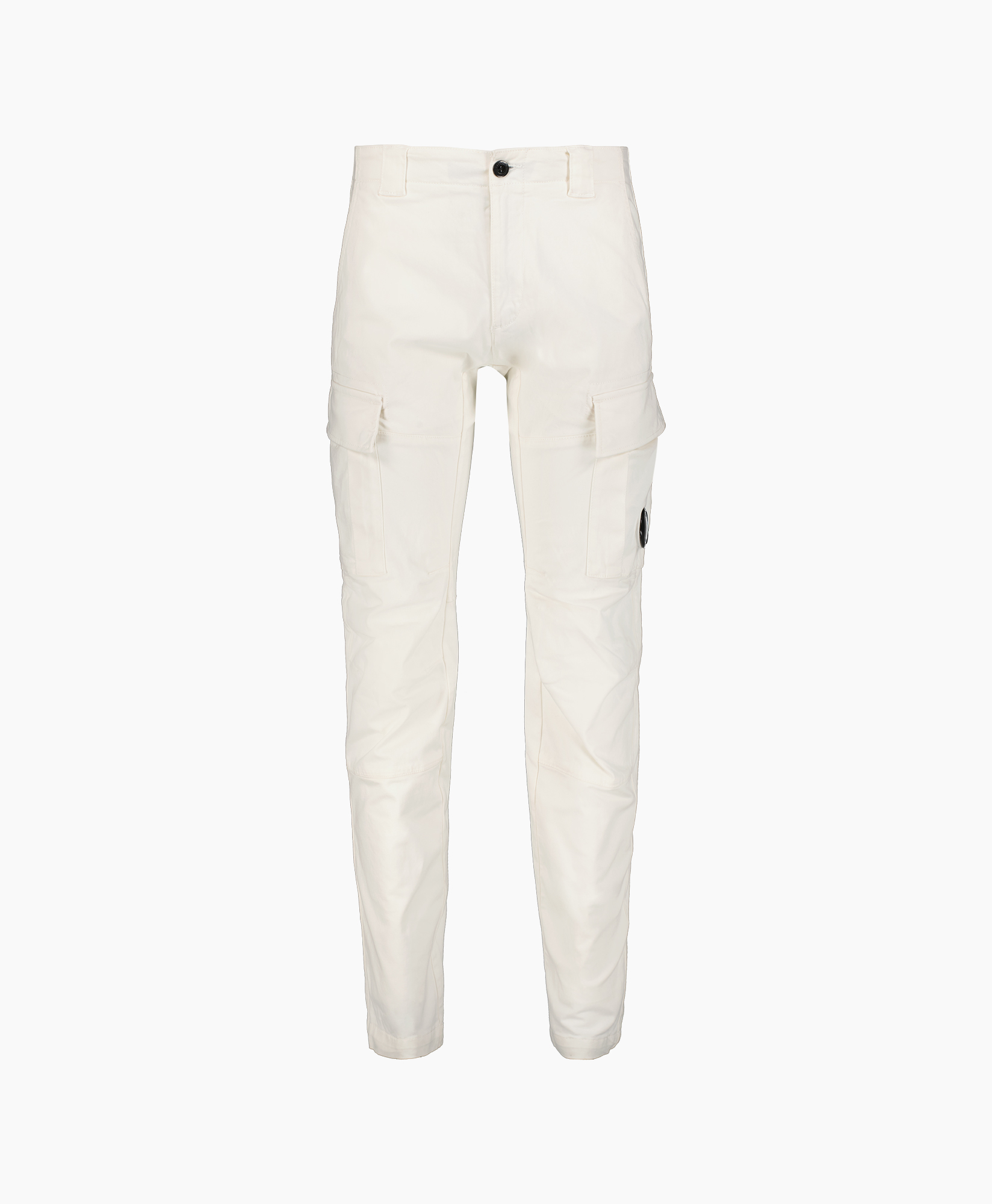 Cp Company Cargobroek Stretch Sateen Cargo Wit