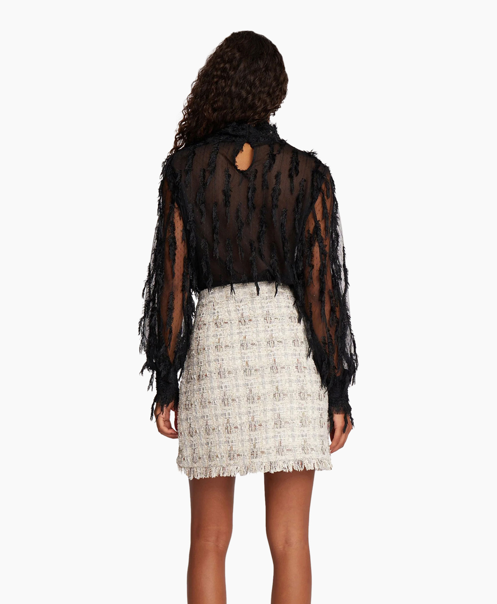 Blouse Skallo Zwart