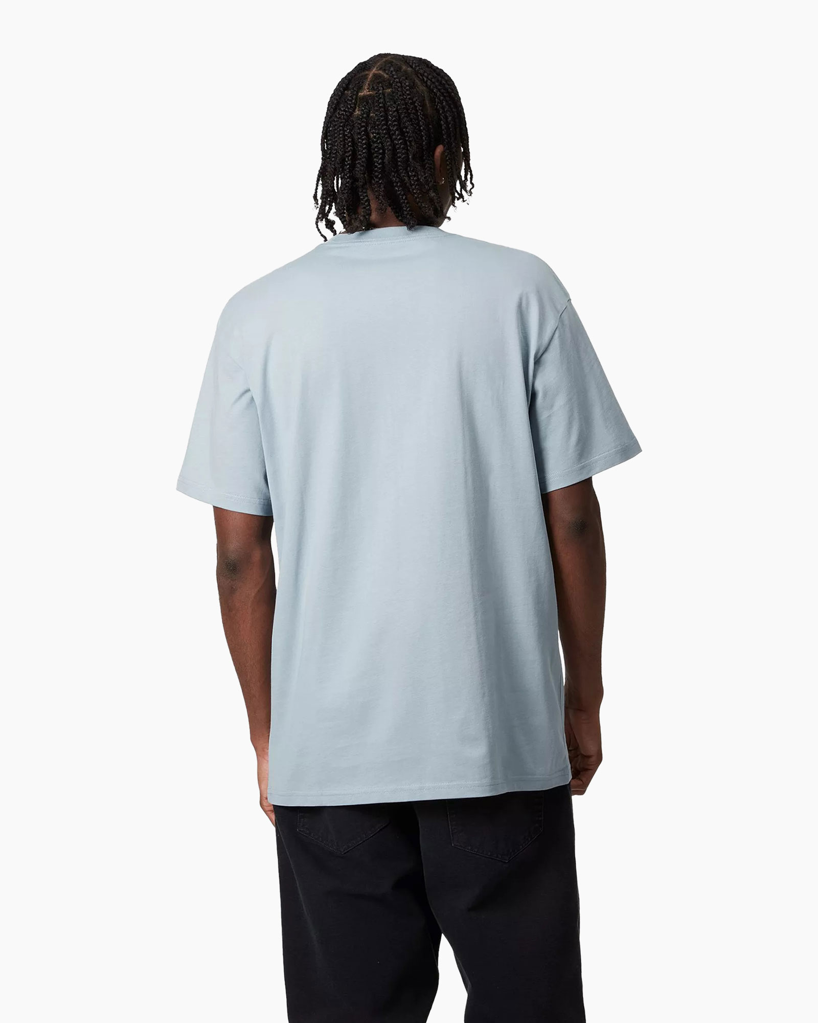 T-shirt Korte Mouw S/s Chase Licht Blauw