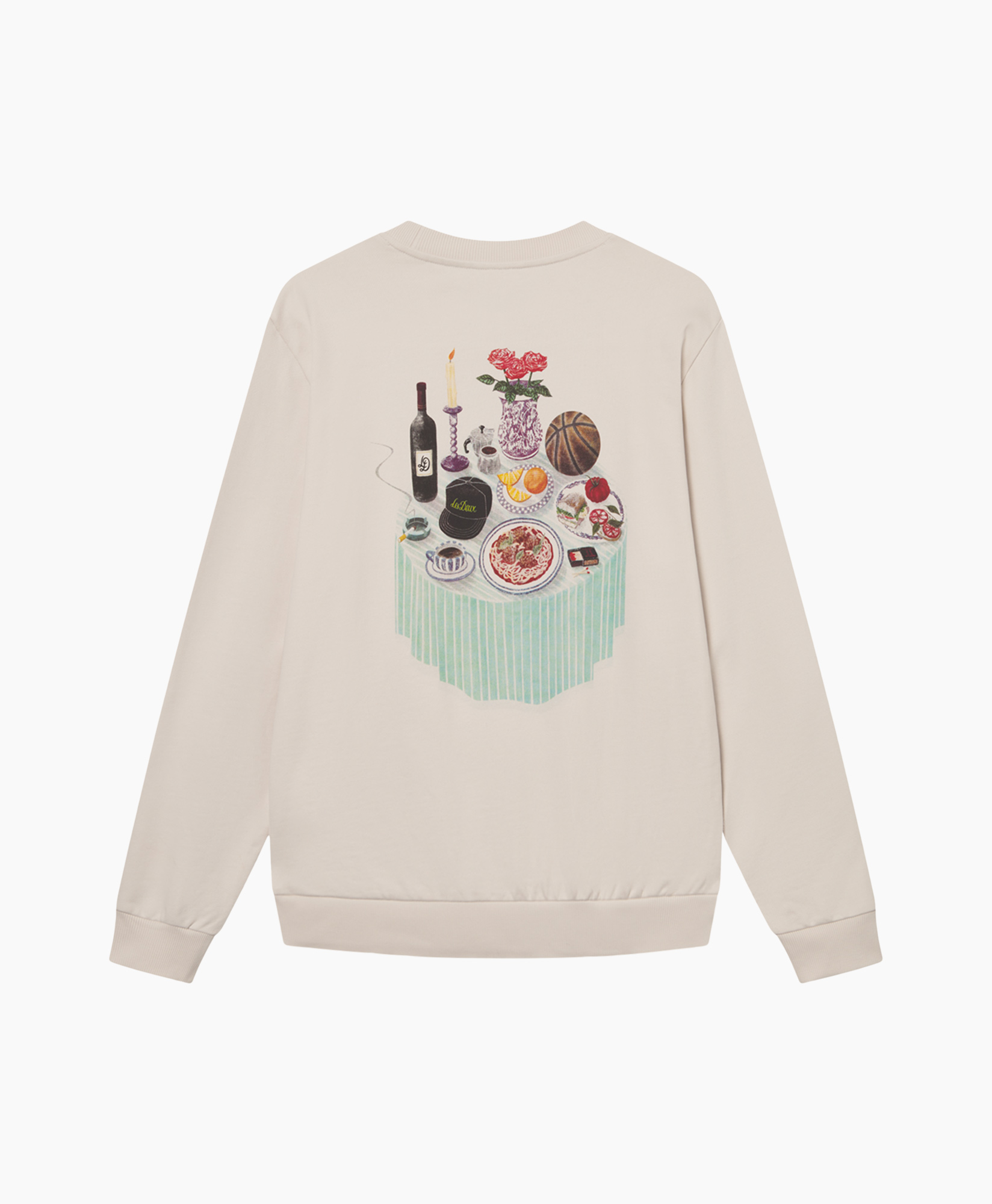 Sweater Cole Table Grijs