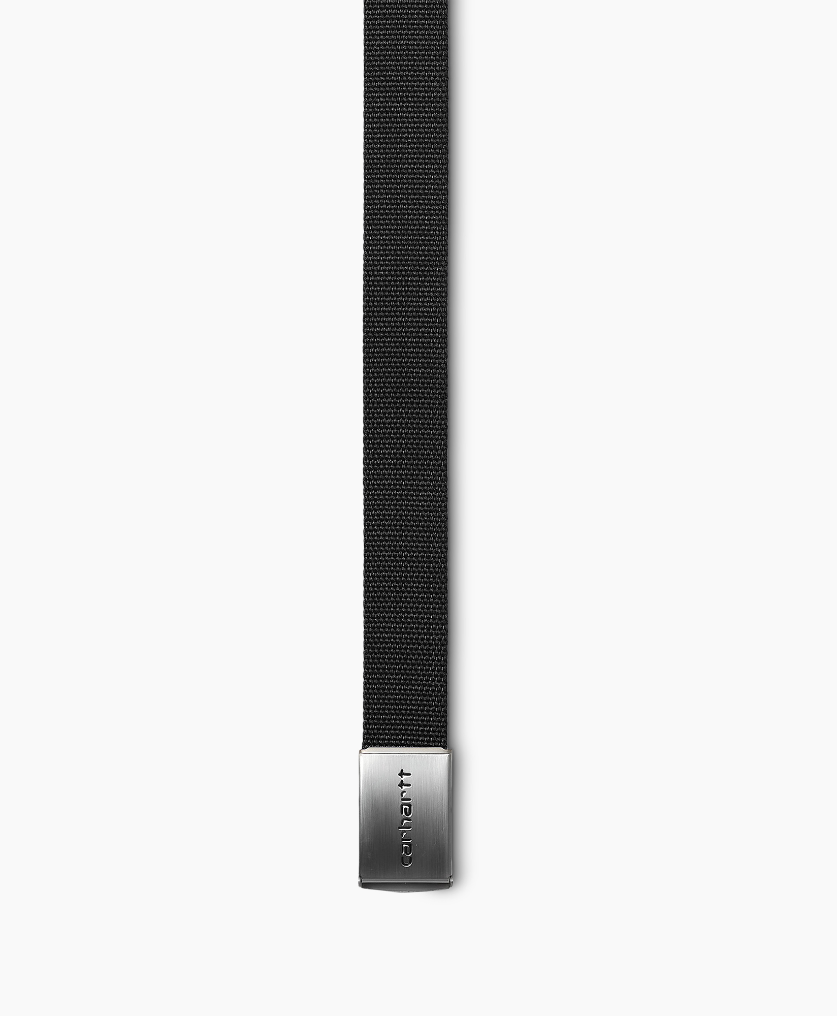 Riem Clip Belt Chrome Zwart