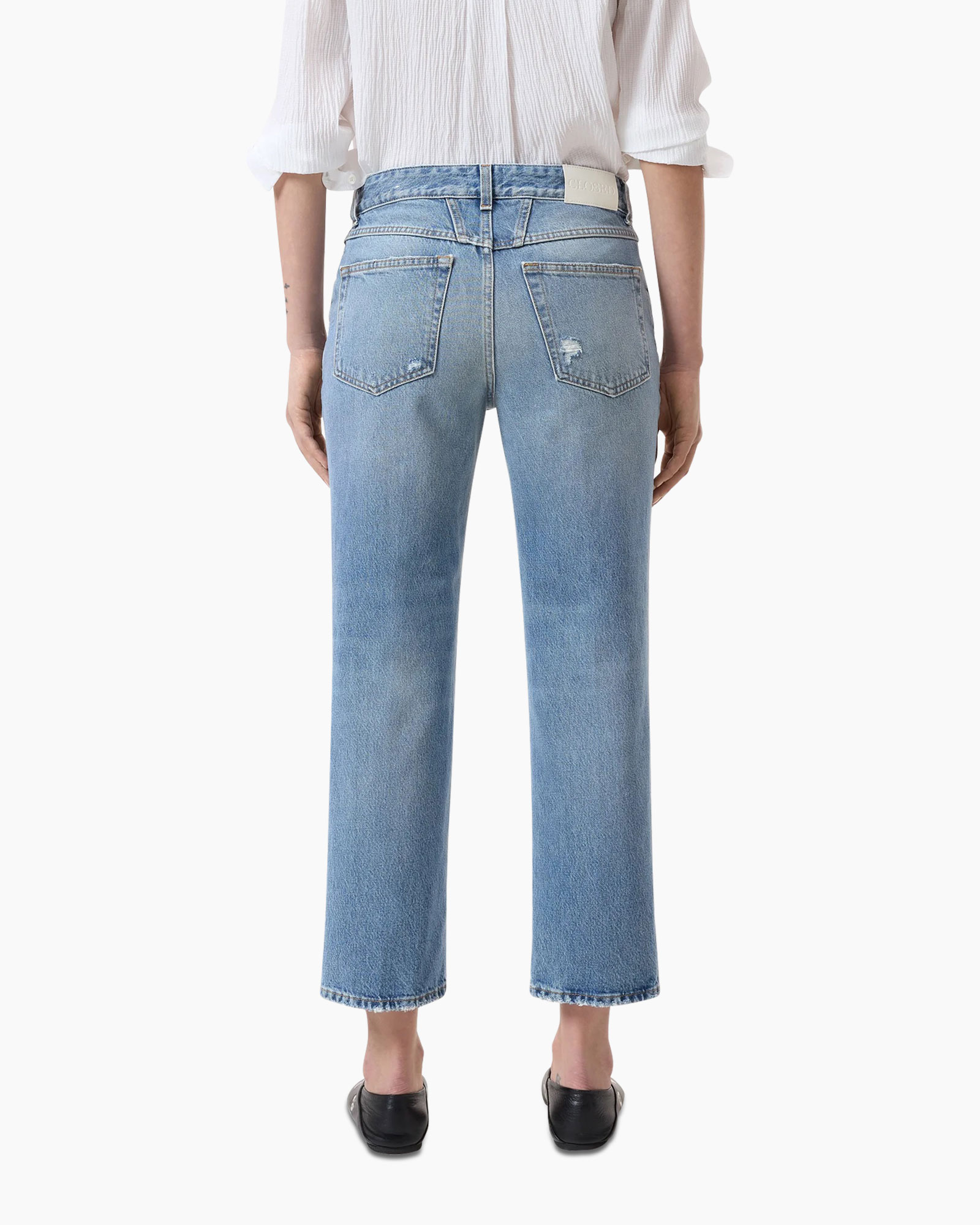 Jeans Milo midden blauw Jeans Milo midden blauw