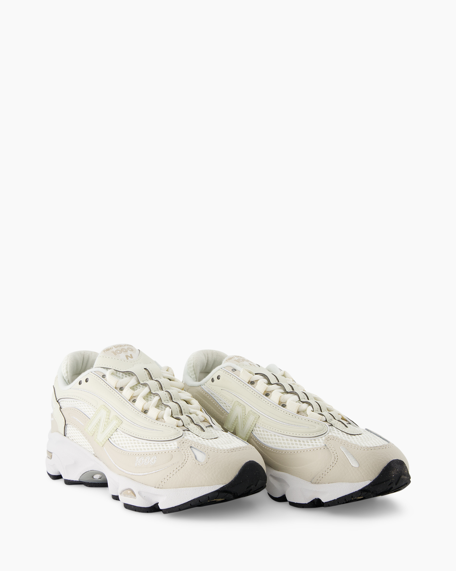 neaker, crème, mesh, synthetic, platform