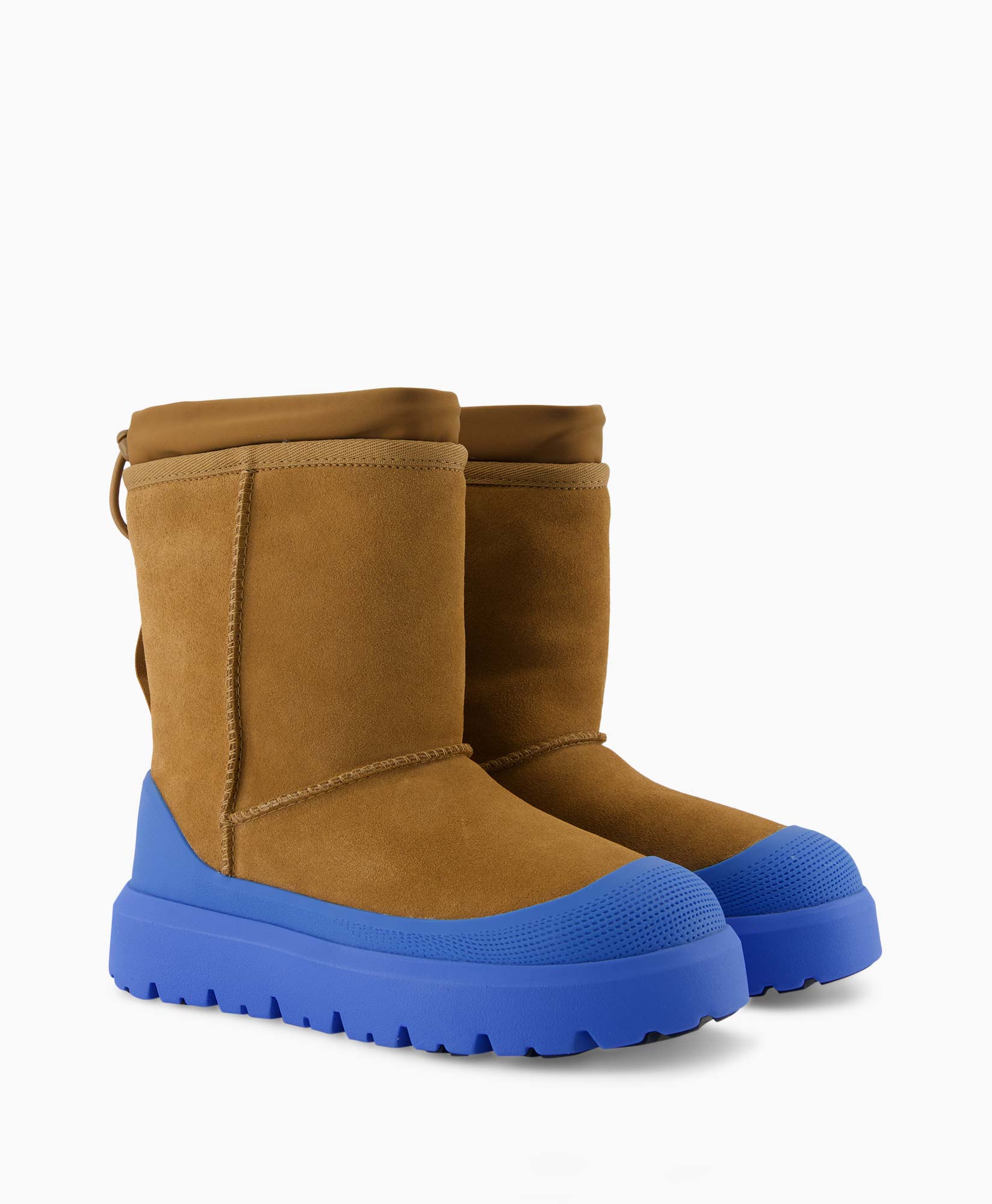 Chelsea Boot M Classic Short Weather Hybrid Blauw