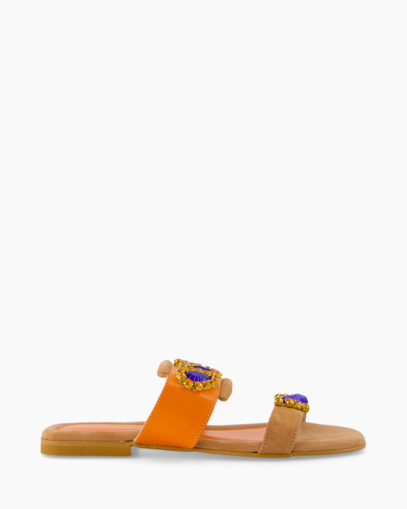 Sandaal Zonder Hak Fire Walk Bruin