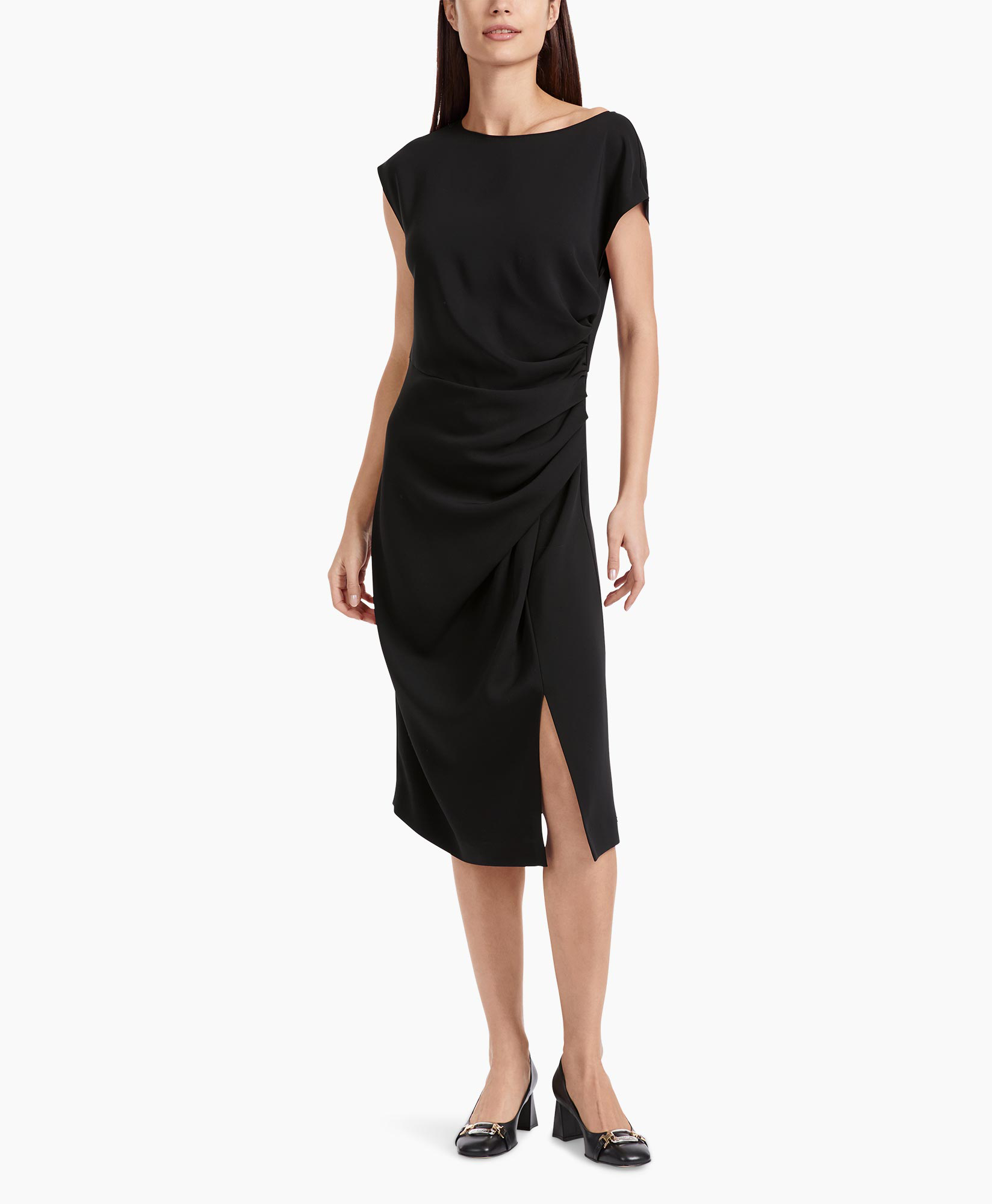 Marccain Collectie Jurk Vc 21.25 W56 Zwart
