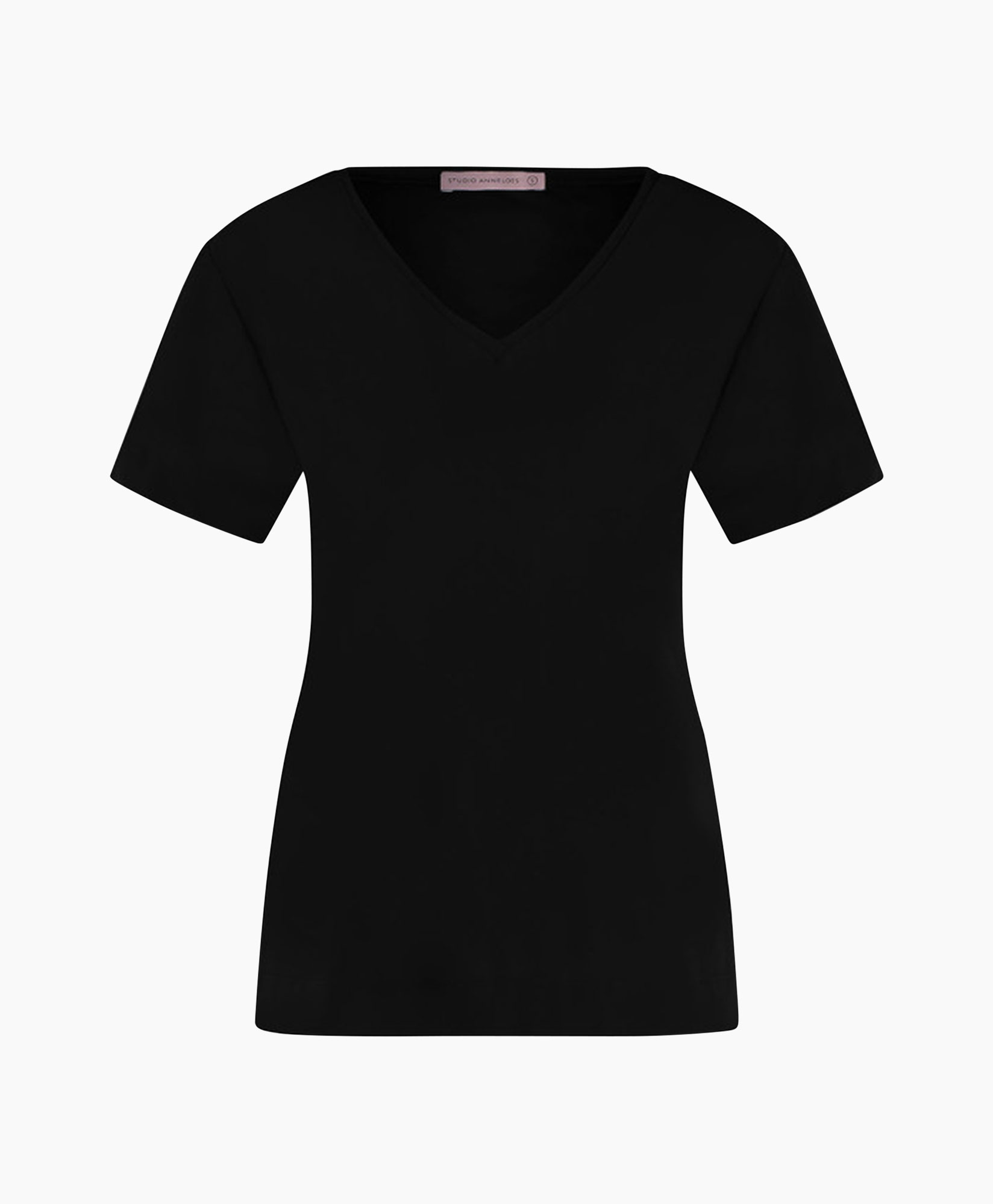 Top & T-shirt Roller Shirt Zwart