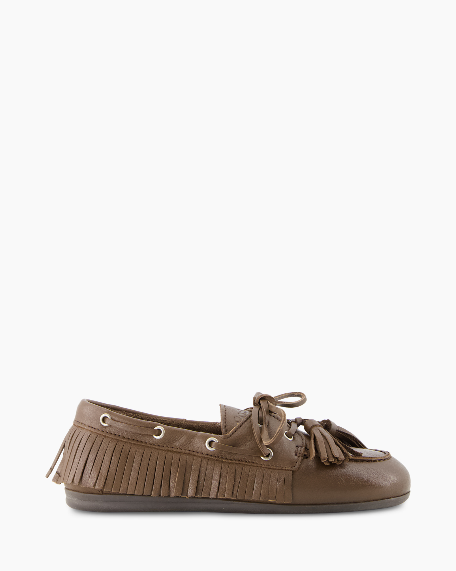 moccasin, loafers, fringe, bruin, leer