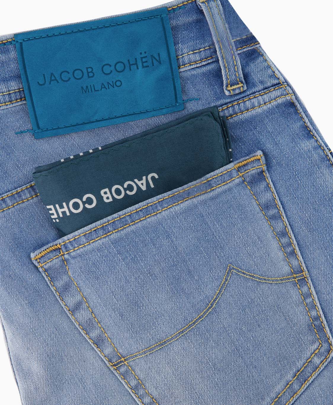 Jacob Cohen Jeans Super Slimfit Nick Licht Blauw