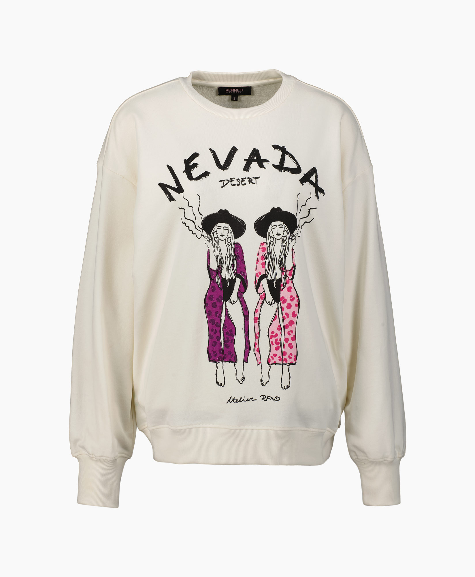 Refined Department Sweater Nevada Off White