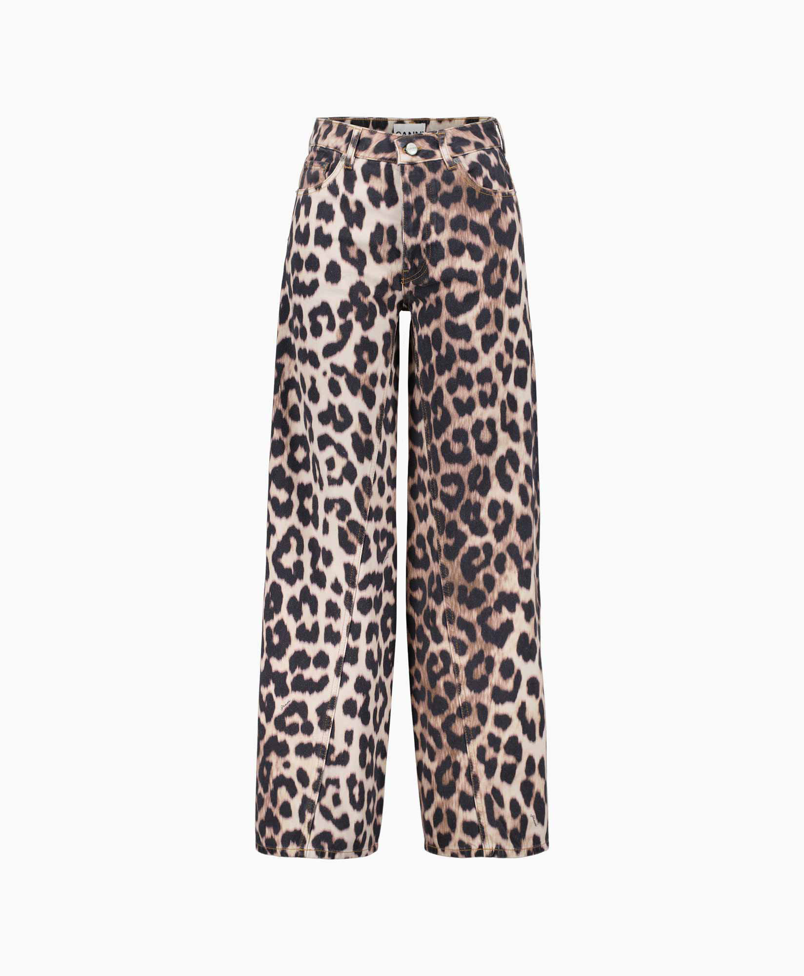 Ganni Jeans J1195 Bruin