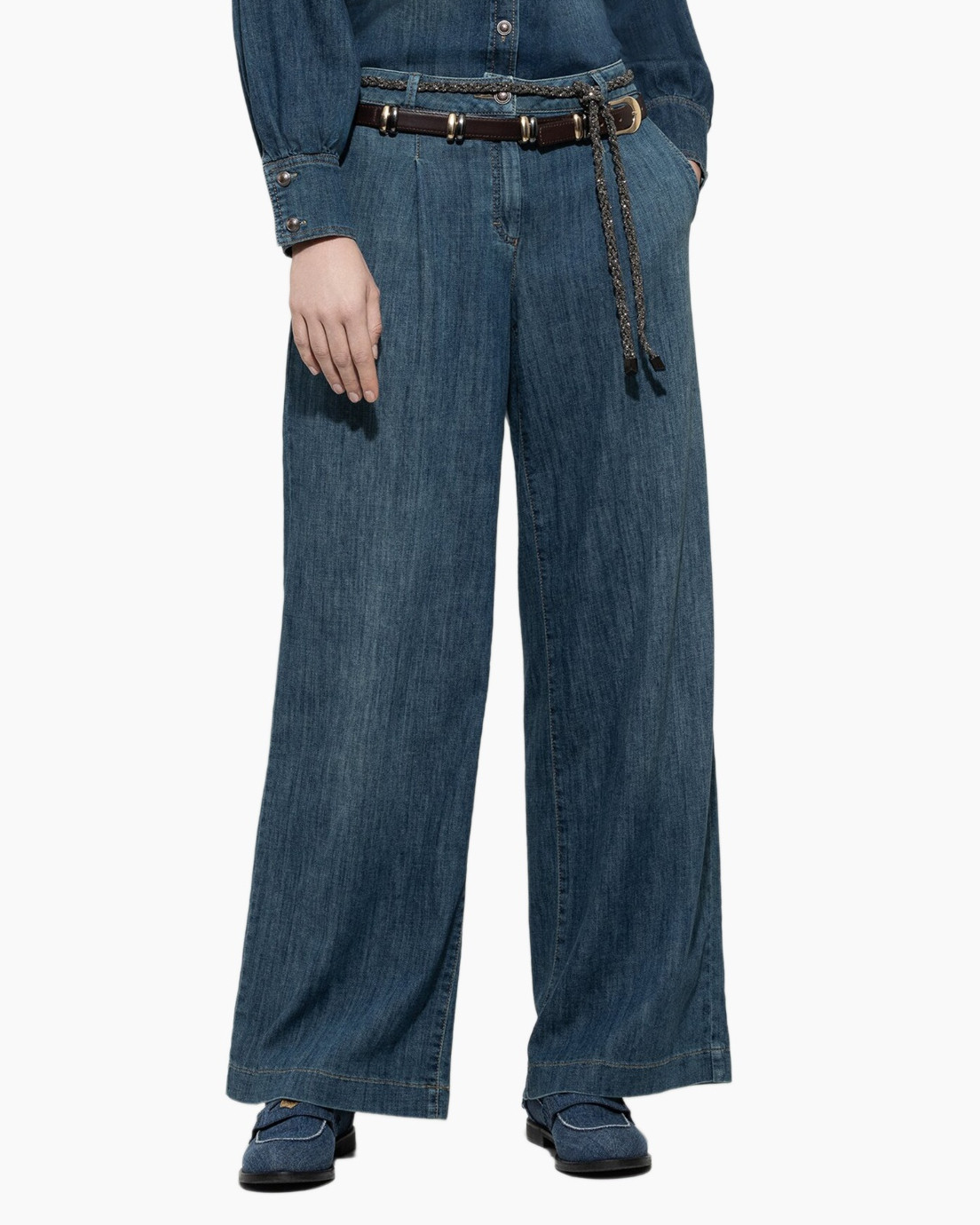 Broek 628814/3474-0 Blauw