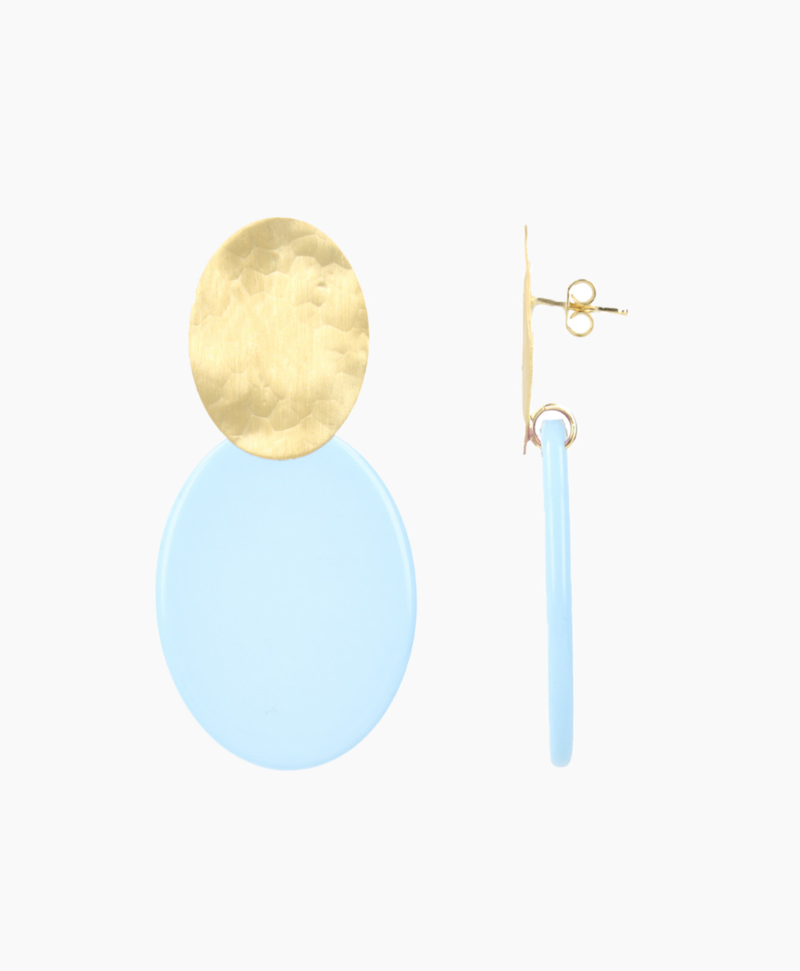 Lott. Gioielli Oorbellen Cere657-b23145 Licht Blauw