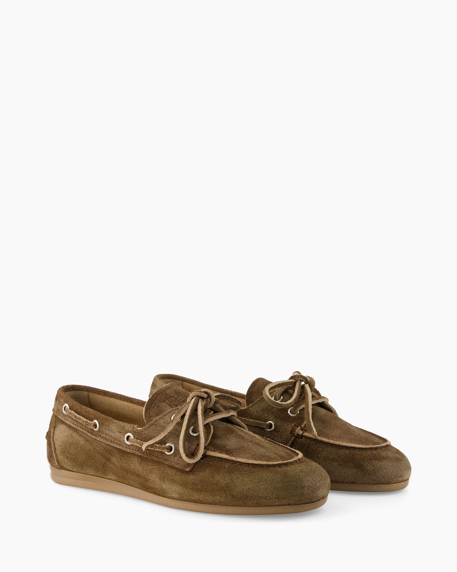 Loafer Brushed Boat Donker Bruin