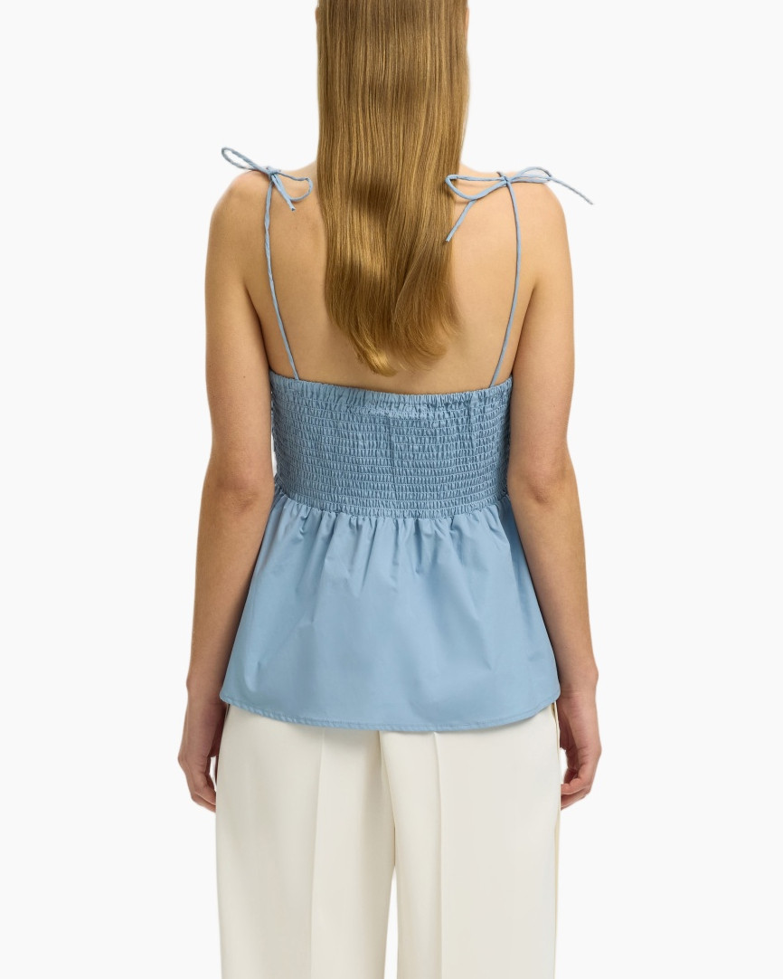 top, gerimpelde / gerimpelde stof?, - Wait adjust.