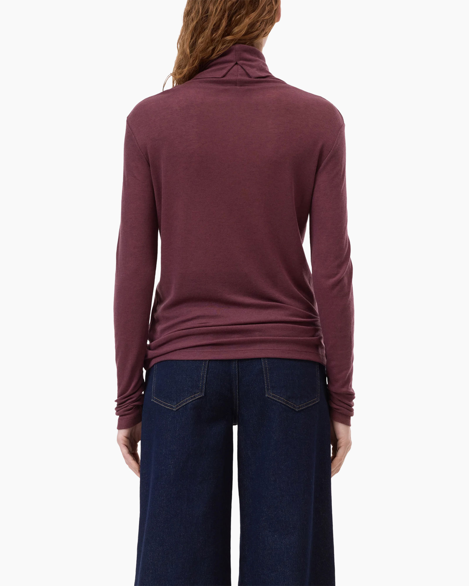 Longsleeve Turtle Neck Bordeaux