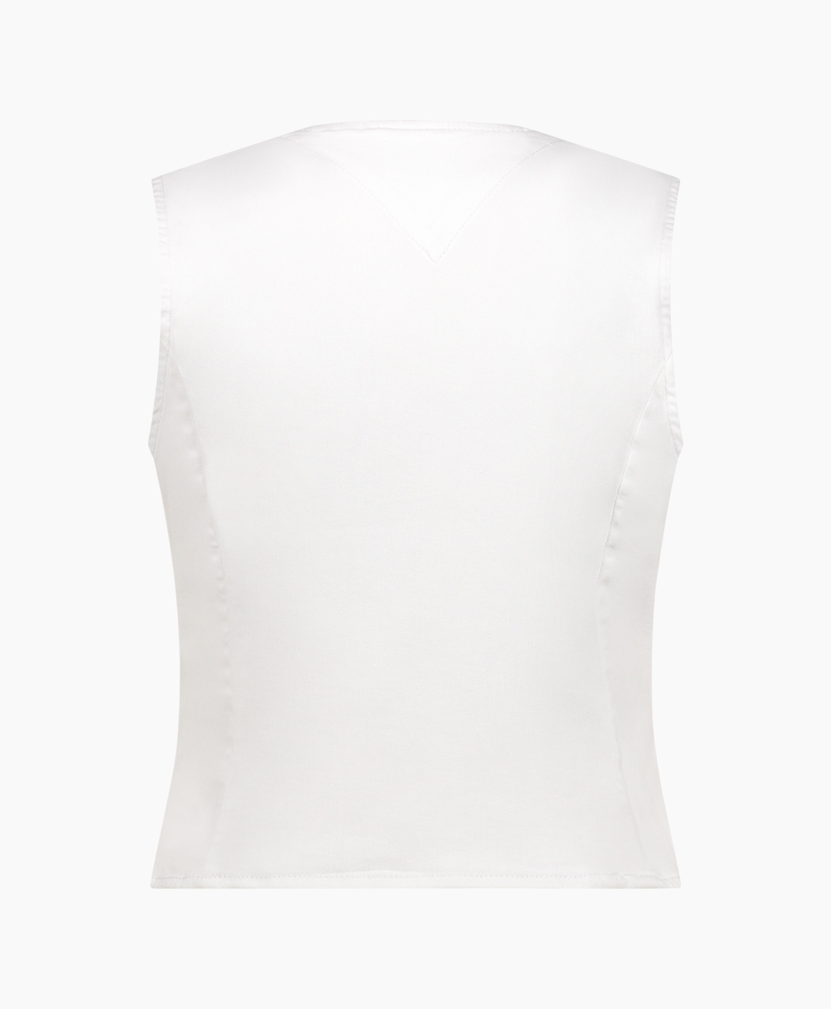 Gilet Gizel Denim Gilet Wit