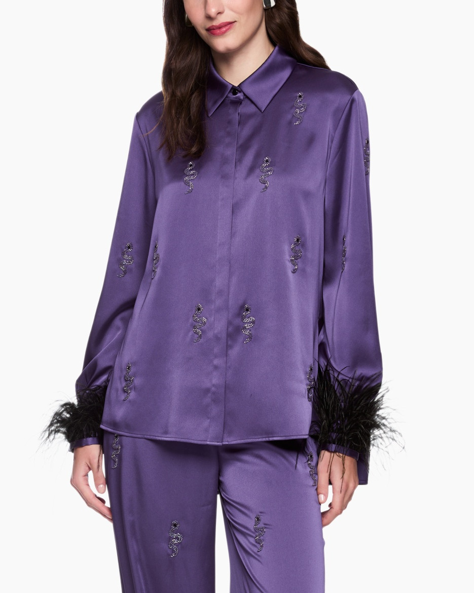 Blouse Ag 51.04 W01 Paars