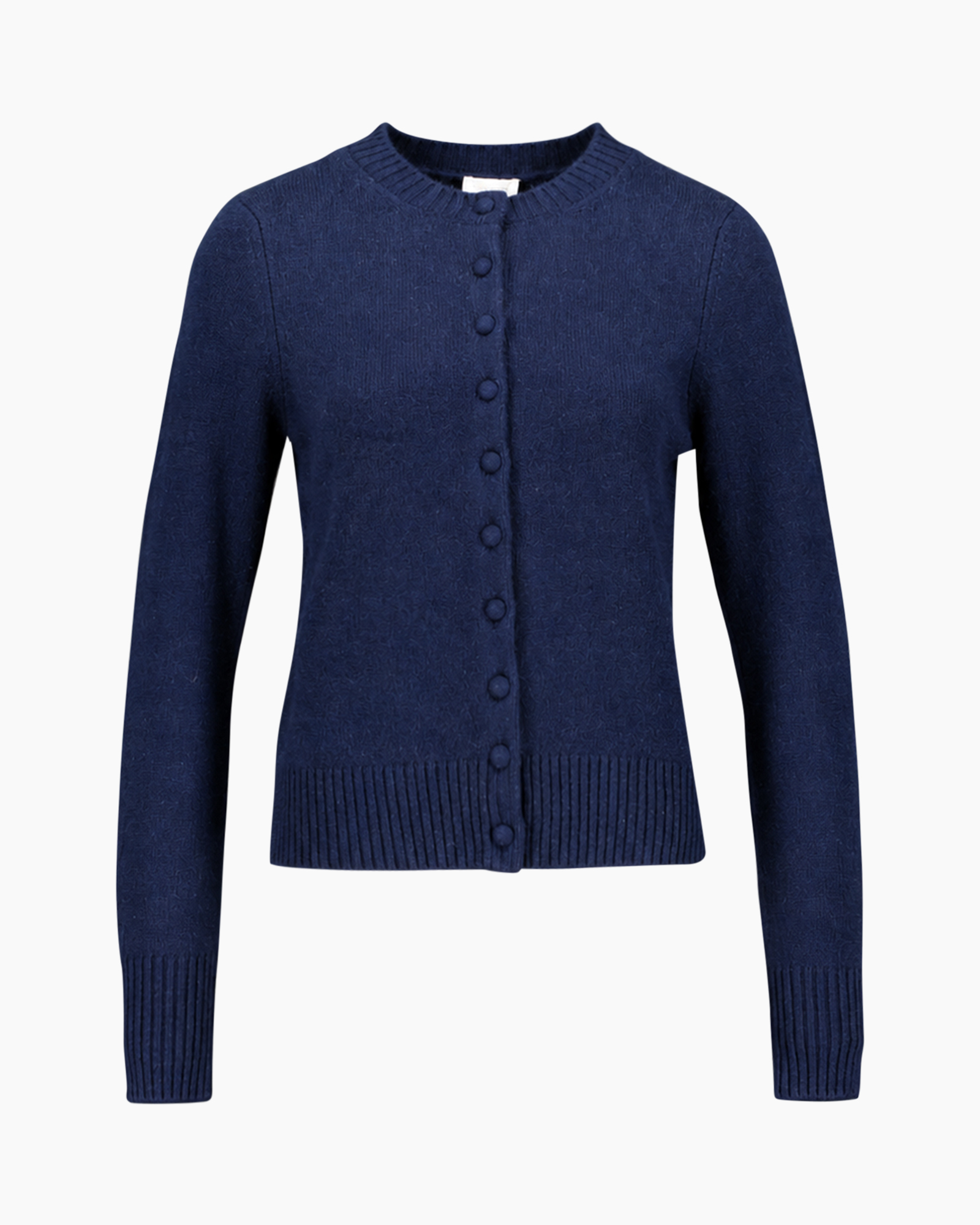 cardigan, trui, knopen, rond hals, lange mouwen